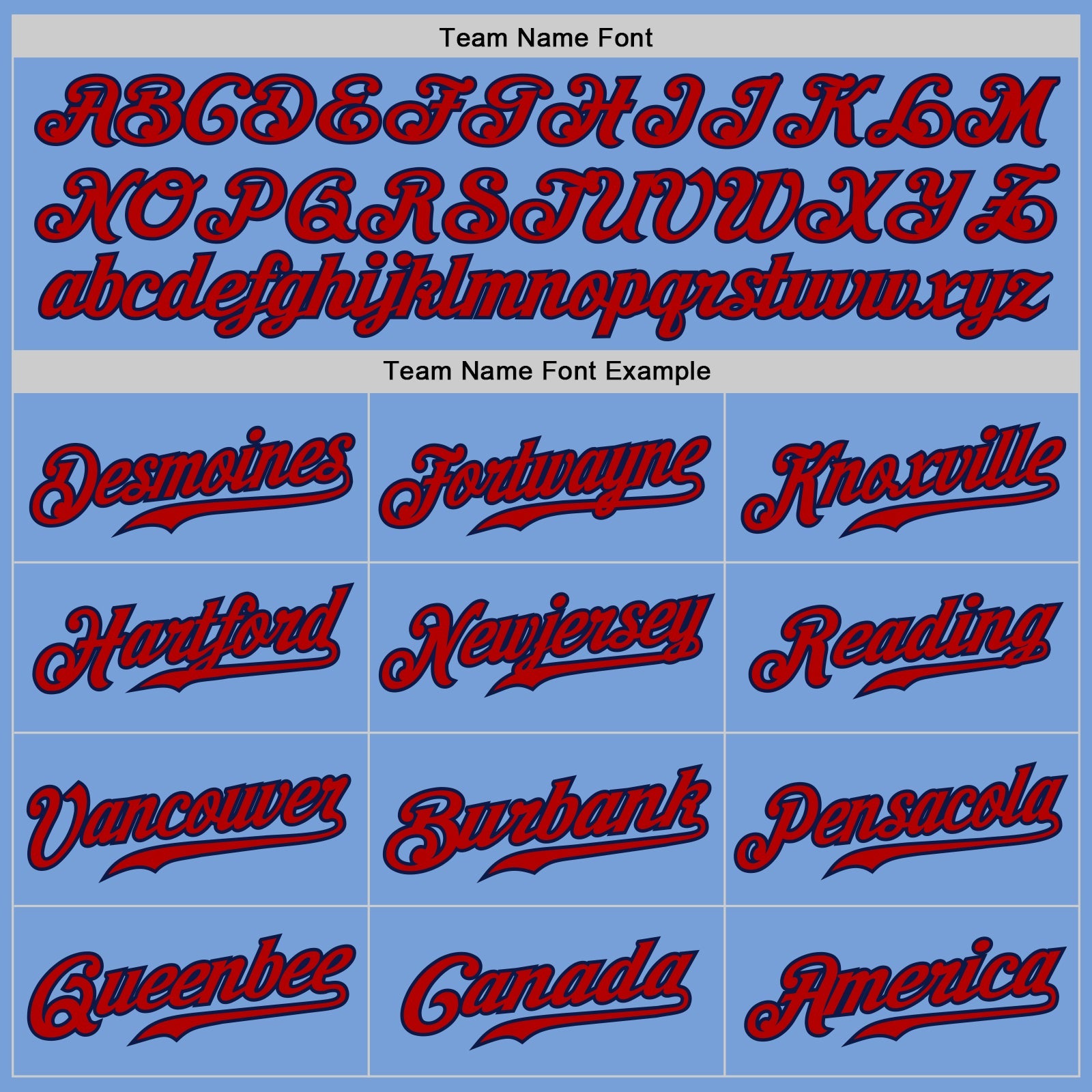Custom Light Blue Red Pinstripe Red-Navy Authentic Baseball Jersey - Sky-Custom