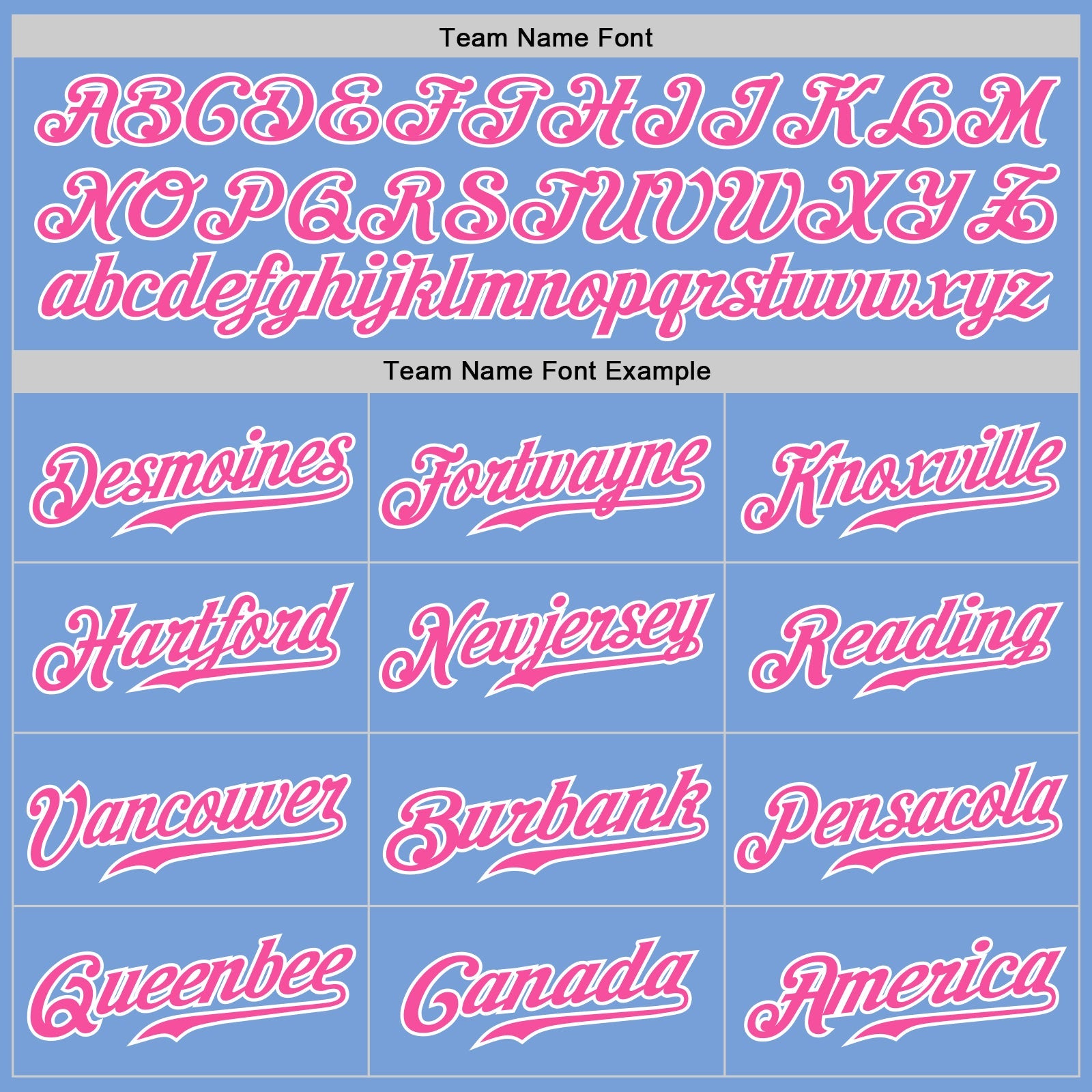 Custom Light Blue Pink Pinstripe Pink-White Authentic Baseball Jersey - Sky-Custom