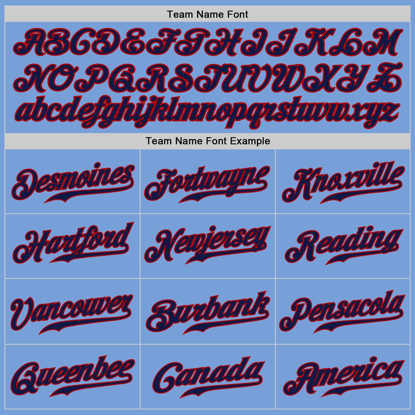 Custom Light Blue Navy-Red Authentic Baseball Jersey - Sky-Custom