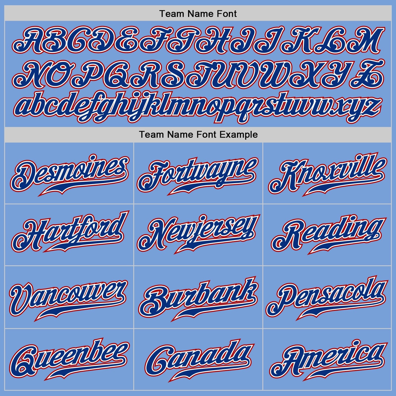 Custom Light Blue Royal-Red Authentic Baseball Jersey - Sky-Custom