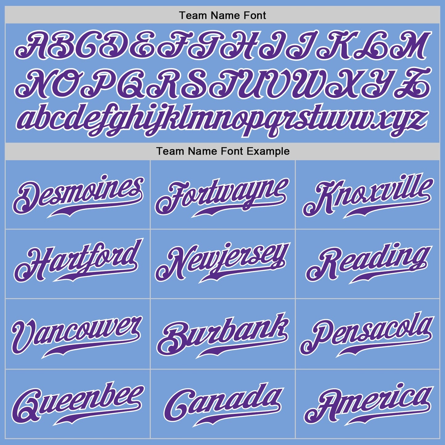 Custom Light Blue Purple-White Authentic Baseball Jersey - Sky-Custom