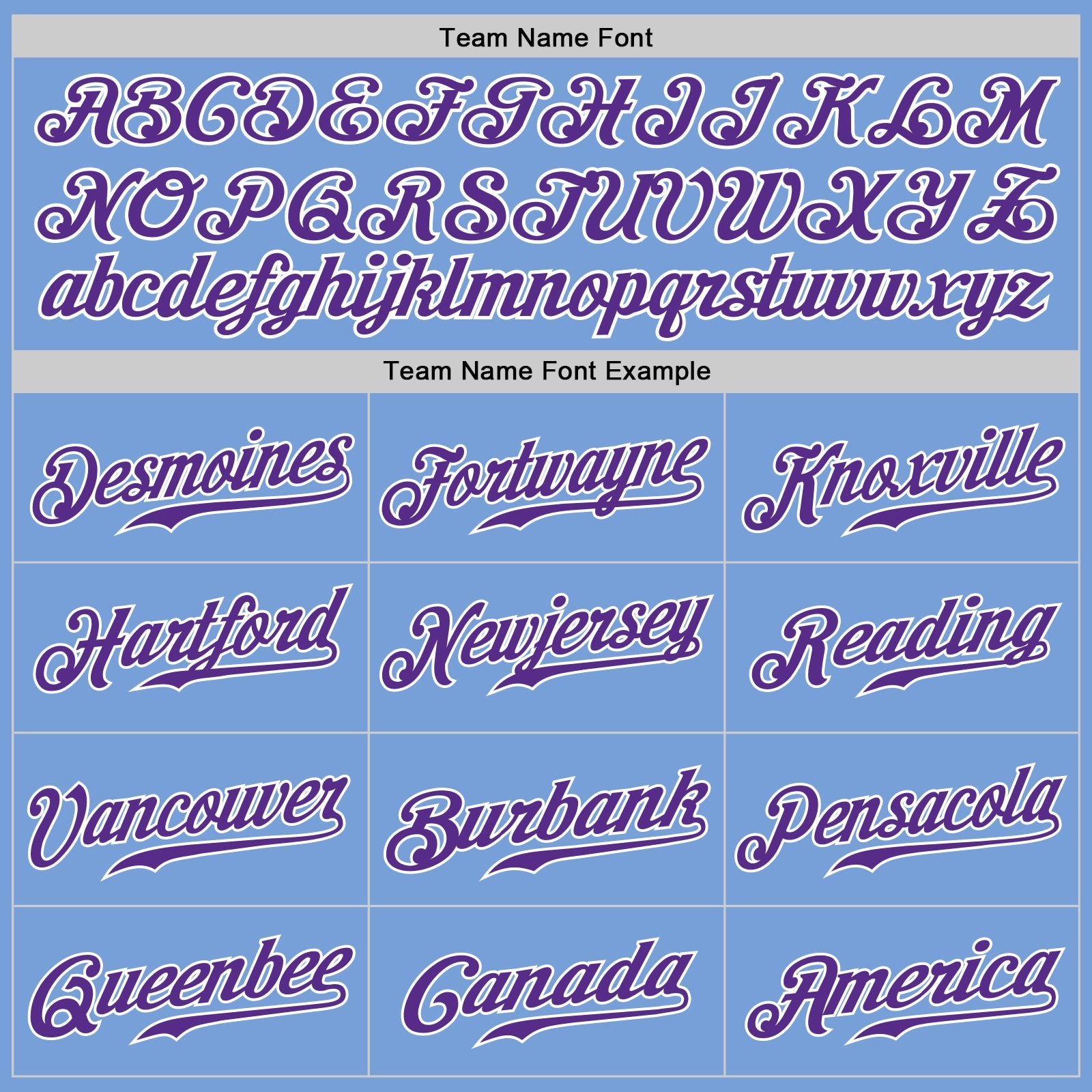 Custom Light Blue Purple-White Authentic Baseball Jersey - Sky-Custom