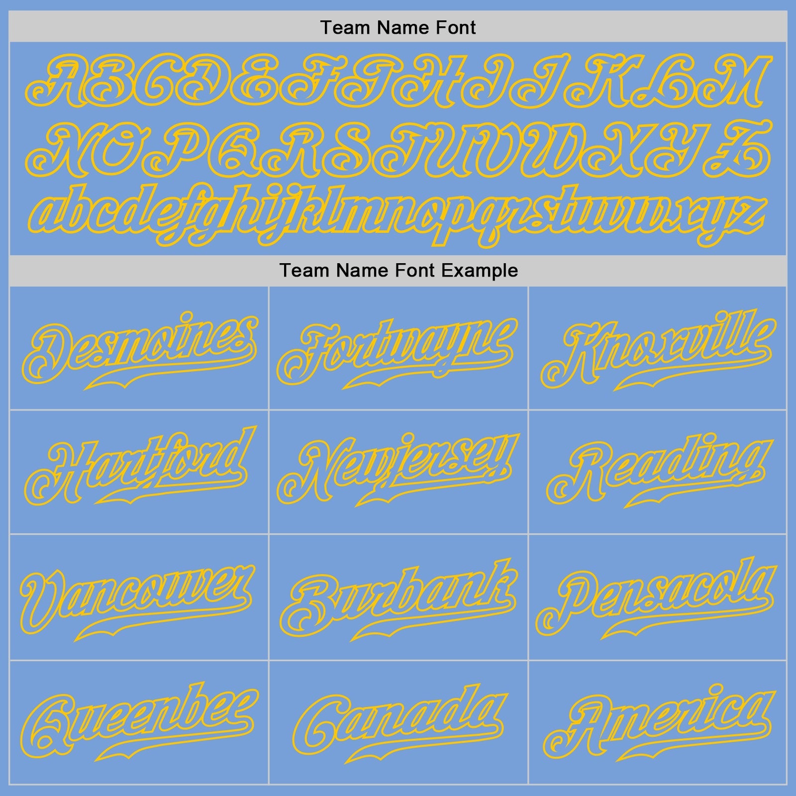 Custom Light Blue Light Blue-Gold Authentic Baseball Jersey - Sky-Custom