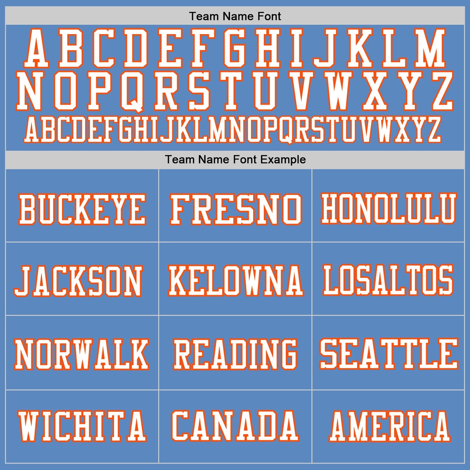 Custom Light Blue Orange-White Mesh Authentic Football Jersey - Sky-Custom