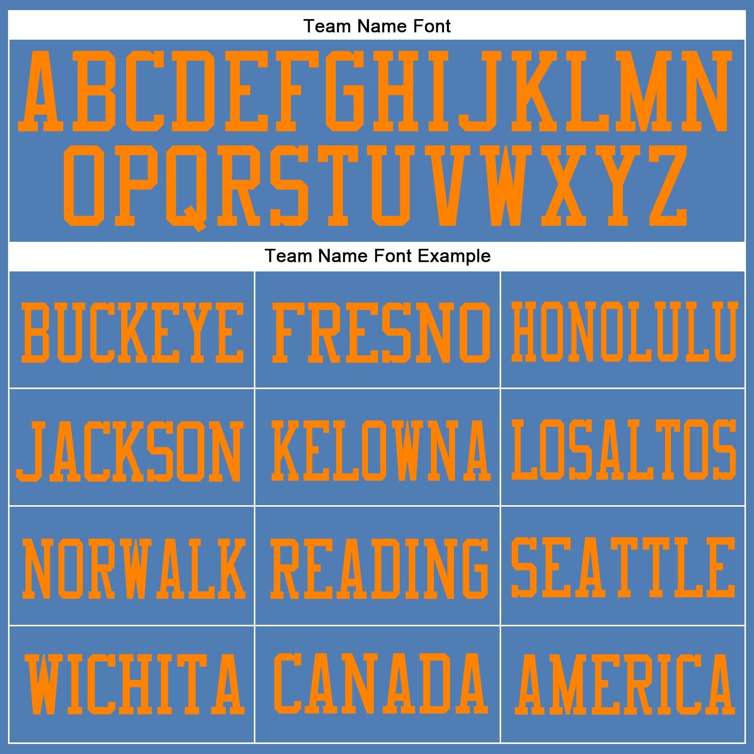 Custom Light Blue Bay Orange Mesh Authentic Football Jersey - Sky-Custom