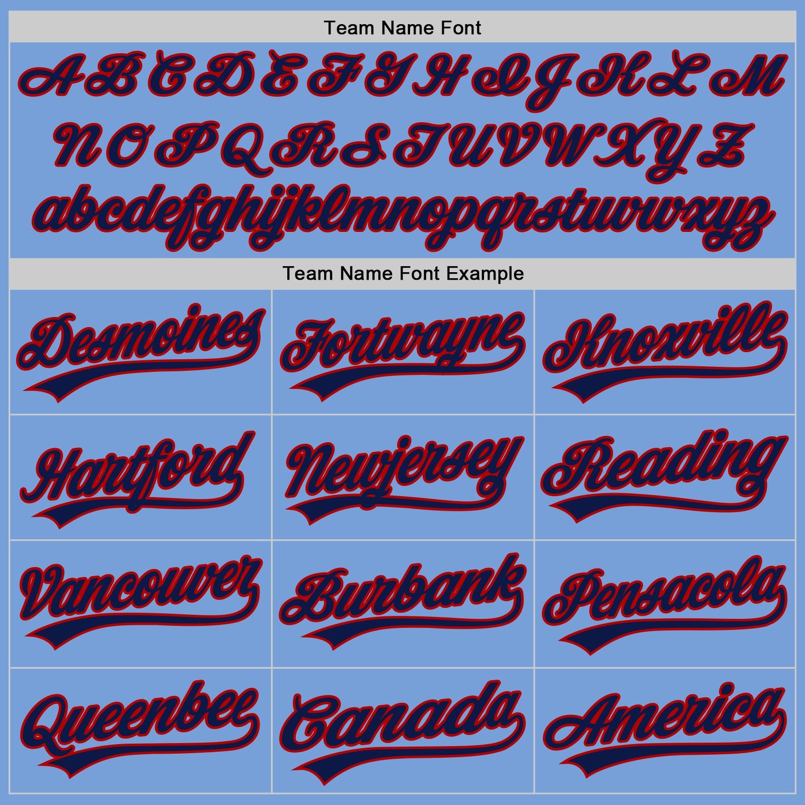 Custom Light Blue Navy-Red Authentic Baseball Jersey - Sky-Custom