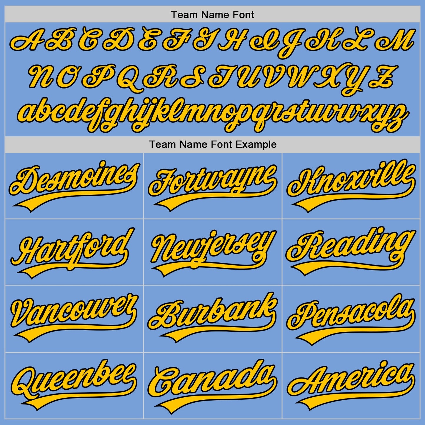 Custom Light Blue Black-Gold Authentic Baseball Jersey - Sky-Custom