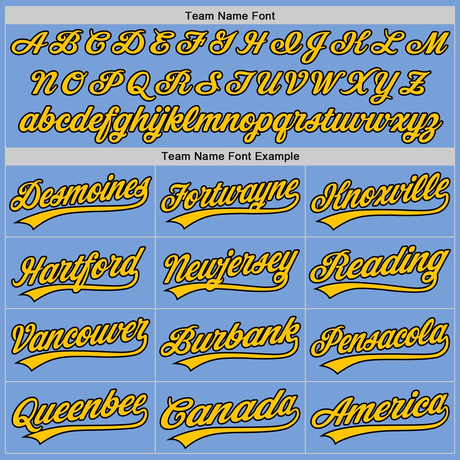 Custom Light Blue Black-Gold Authentic Baseball Jersey - Sky-Custom