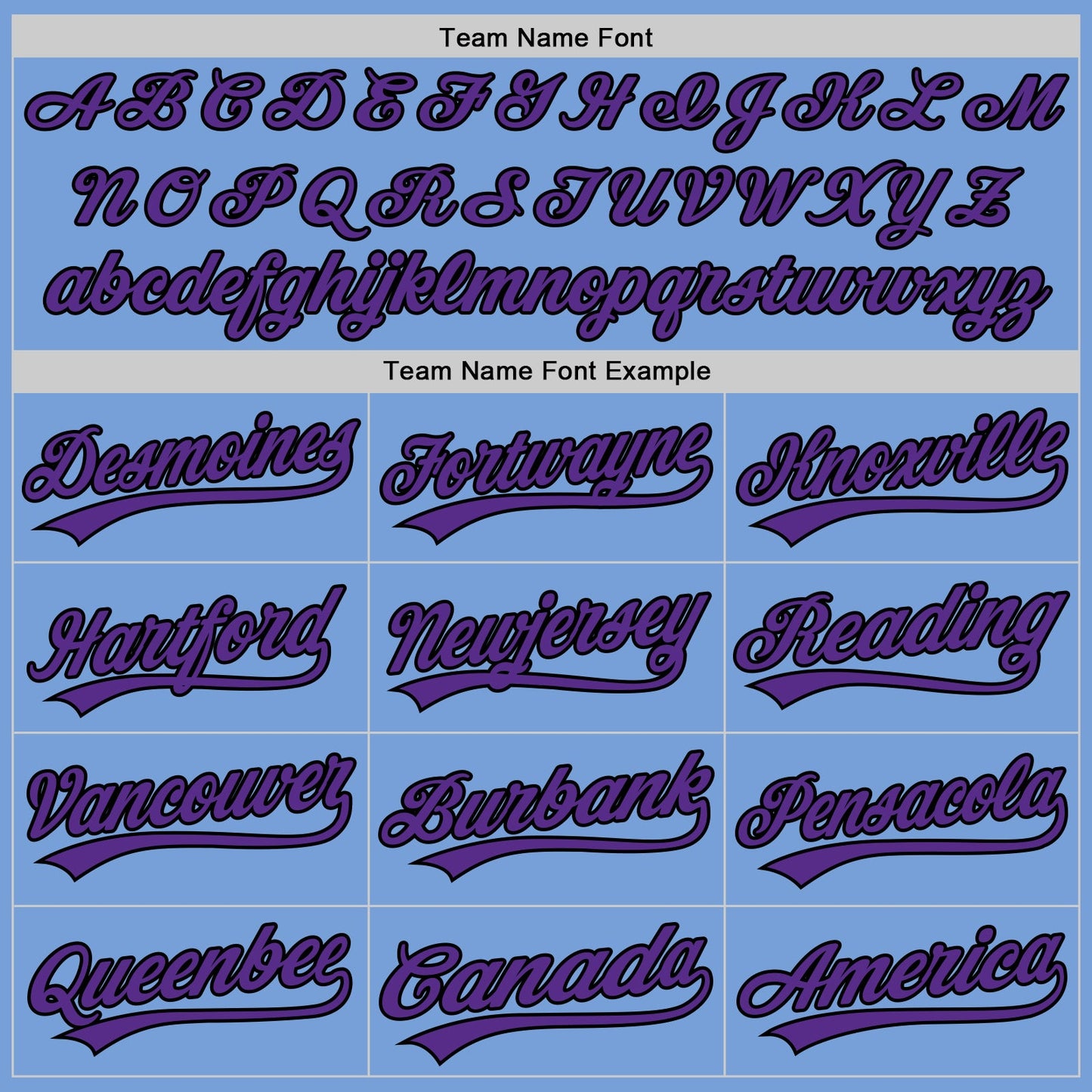 Custom Light Blue Purple-Black Authentic Baseball Jersey - Sky-Custom