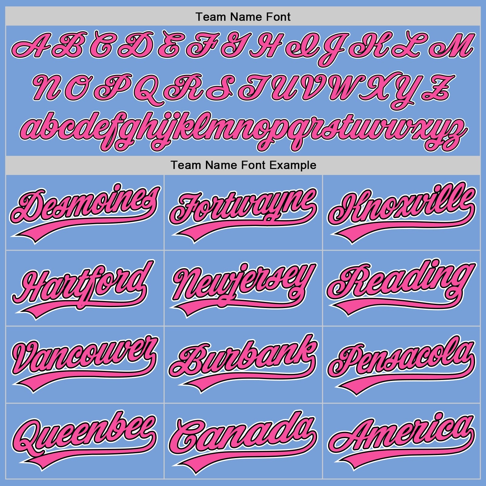 Custom Light Blue Pink-Black Authentic Baseball Jersey - Sky-Custom