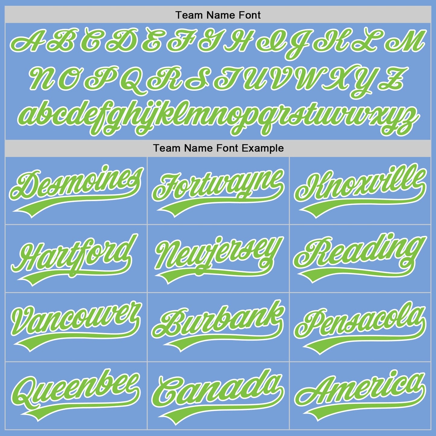 Custom Light Blue Neon Green-White Authentic Baseball Jersey - Sky-Custom