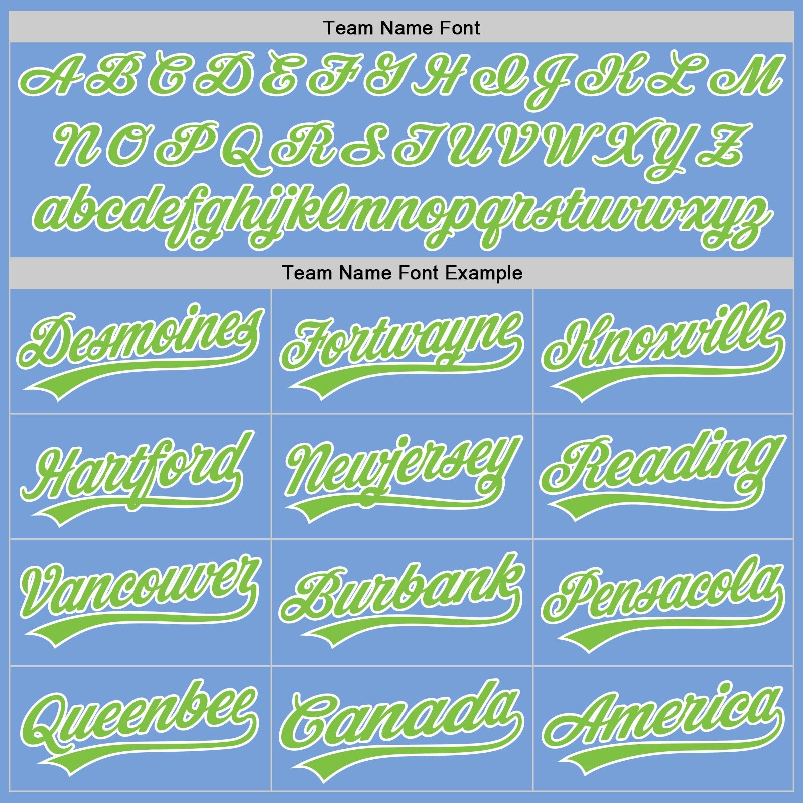 Custom Light Blue Neon Green-White Authentic Baseball Jersey - Sky-Custom