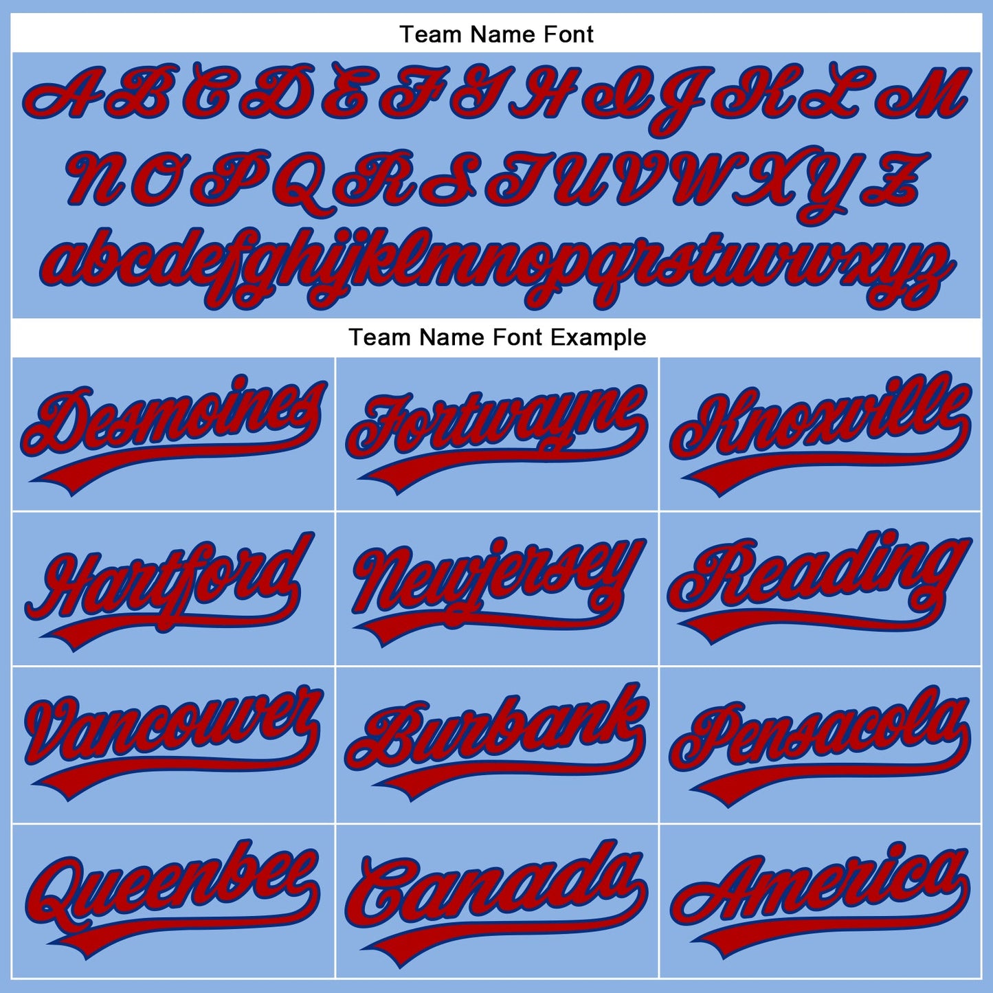 Custom Light Blue Red Pinstripe Royal Authentic Baseball Jersey - Sky-Custom