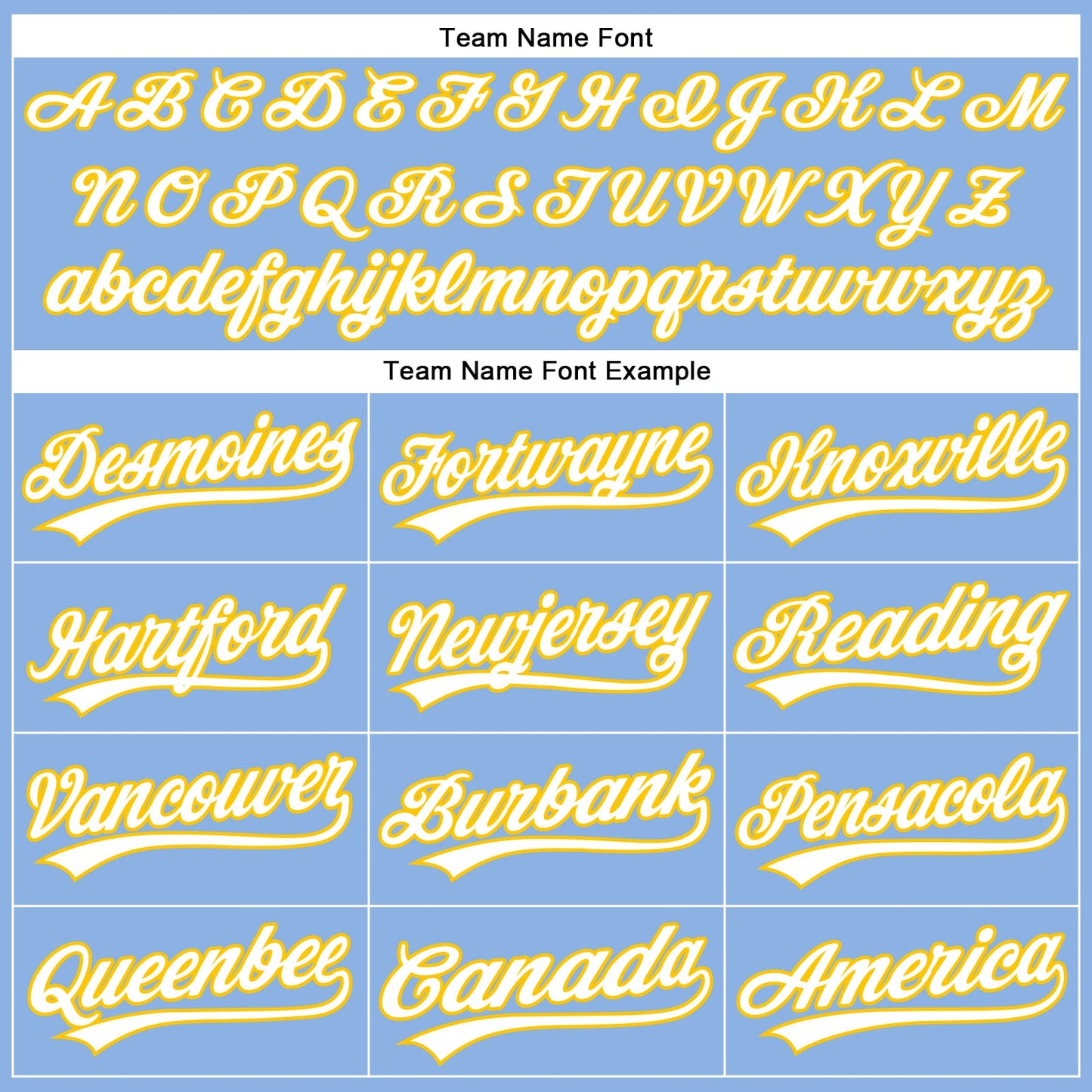 Custom Light Blue White Pinstripe Yellow Authentic Baseball Jersey - Sky-Custom