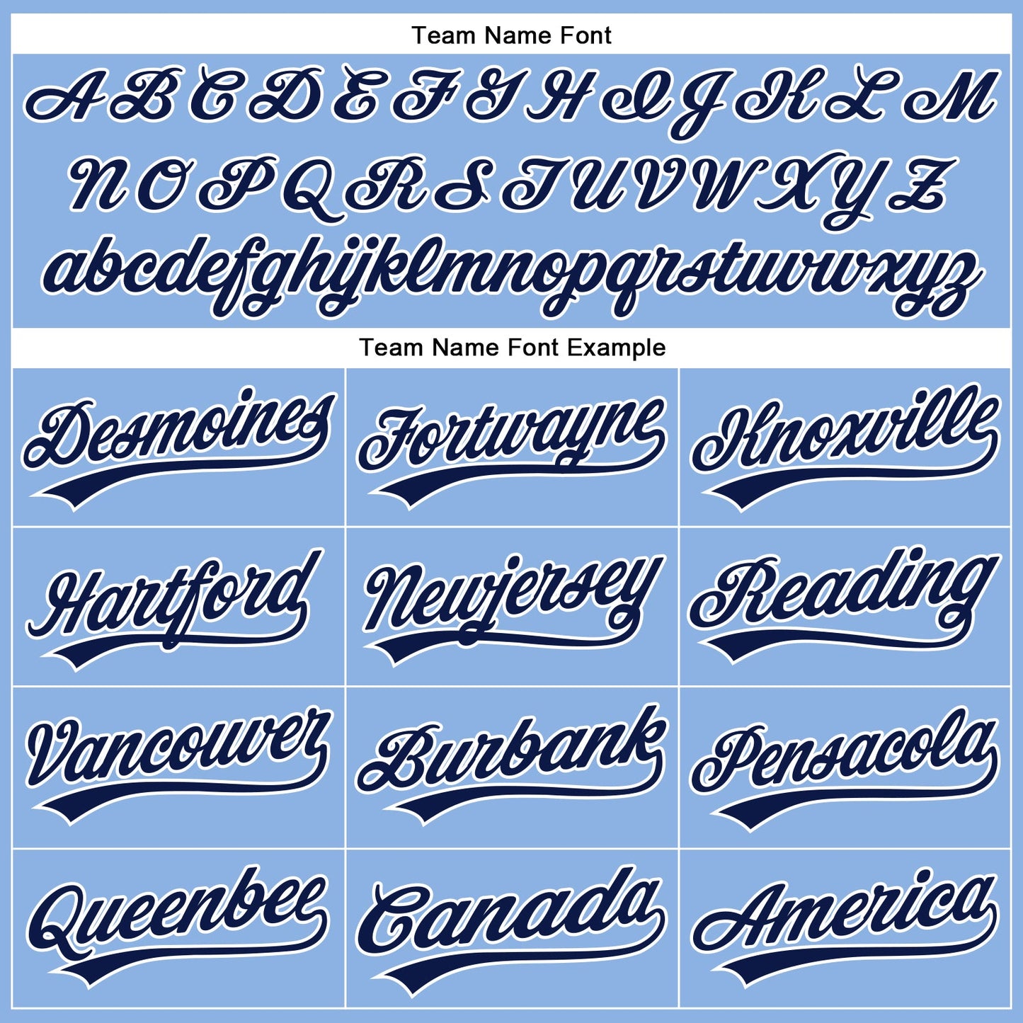 Custom Light Blue White Pinstripe Navy Authentic Baseball Jersey - Sky-Custom