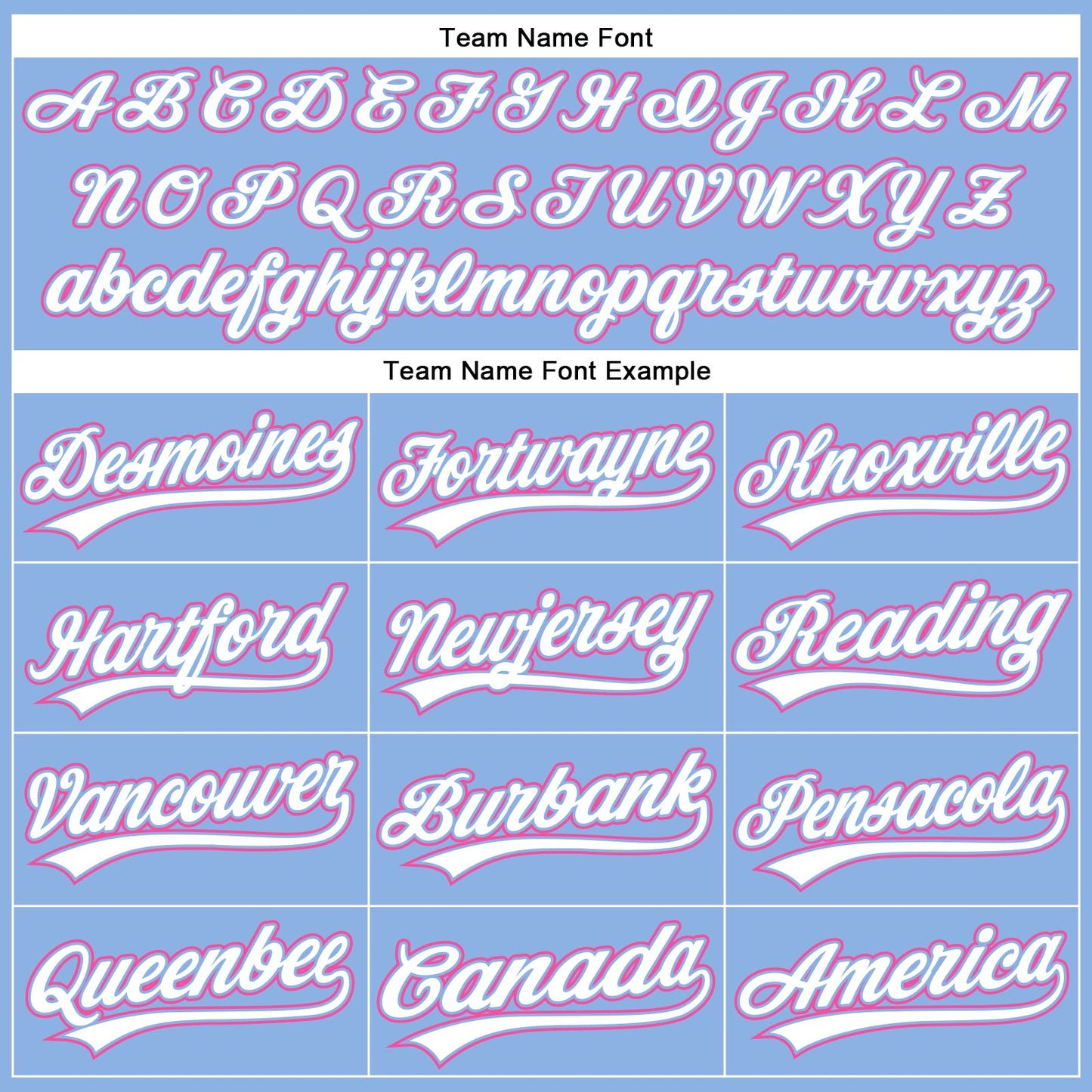 Custom Light Blue White Pinstripe Pink Authentic Baseball Jersey - Sky-Custom