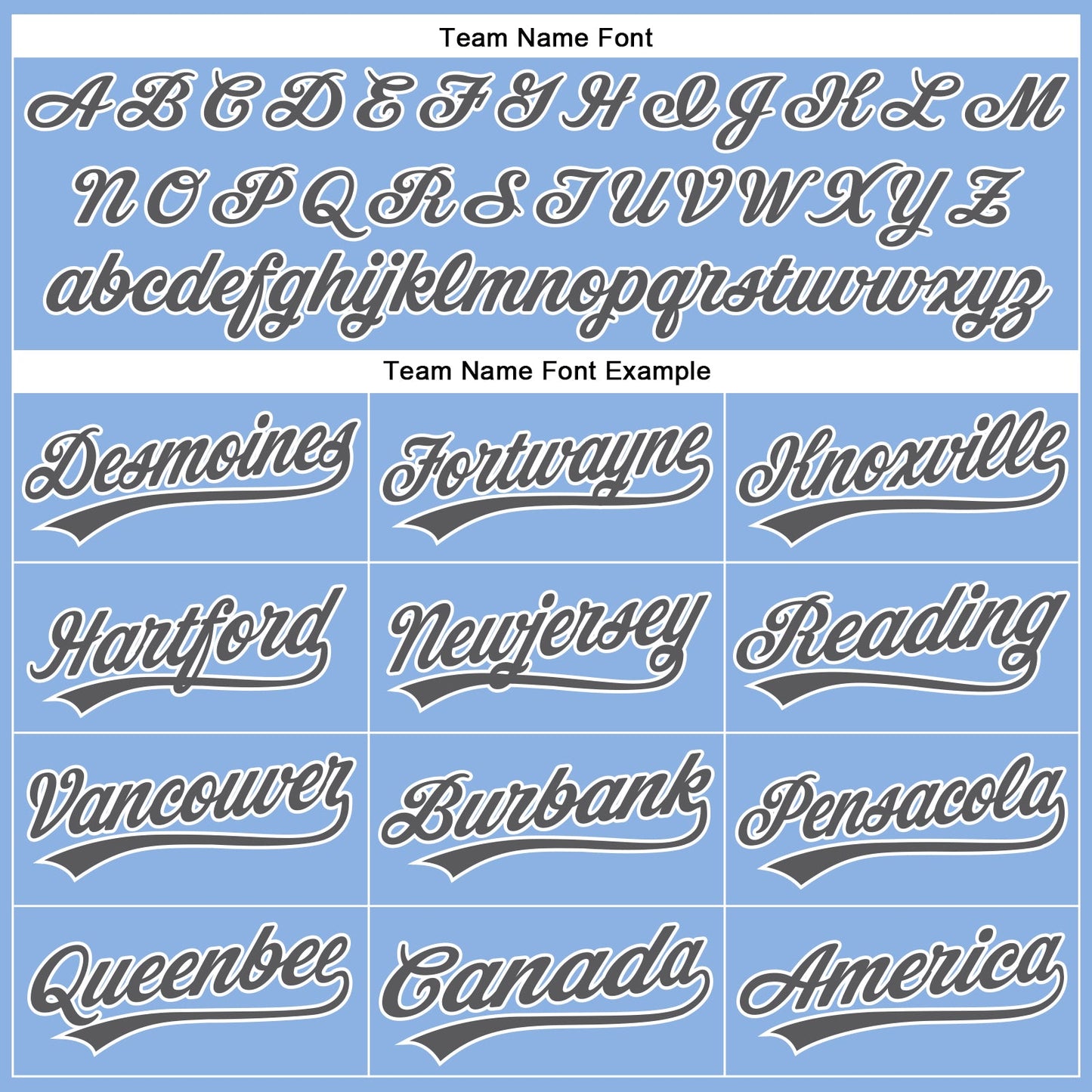 Custom Light Blue White Pinstripe Steel Gray Authentic Baseball Jersey - Sky-Custom