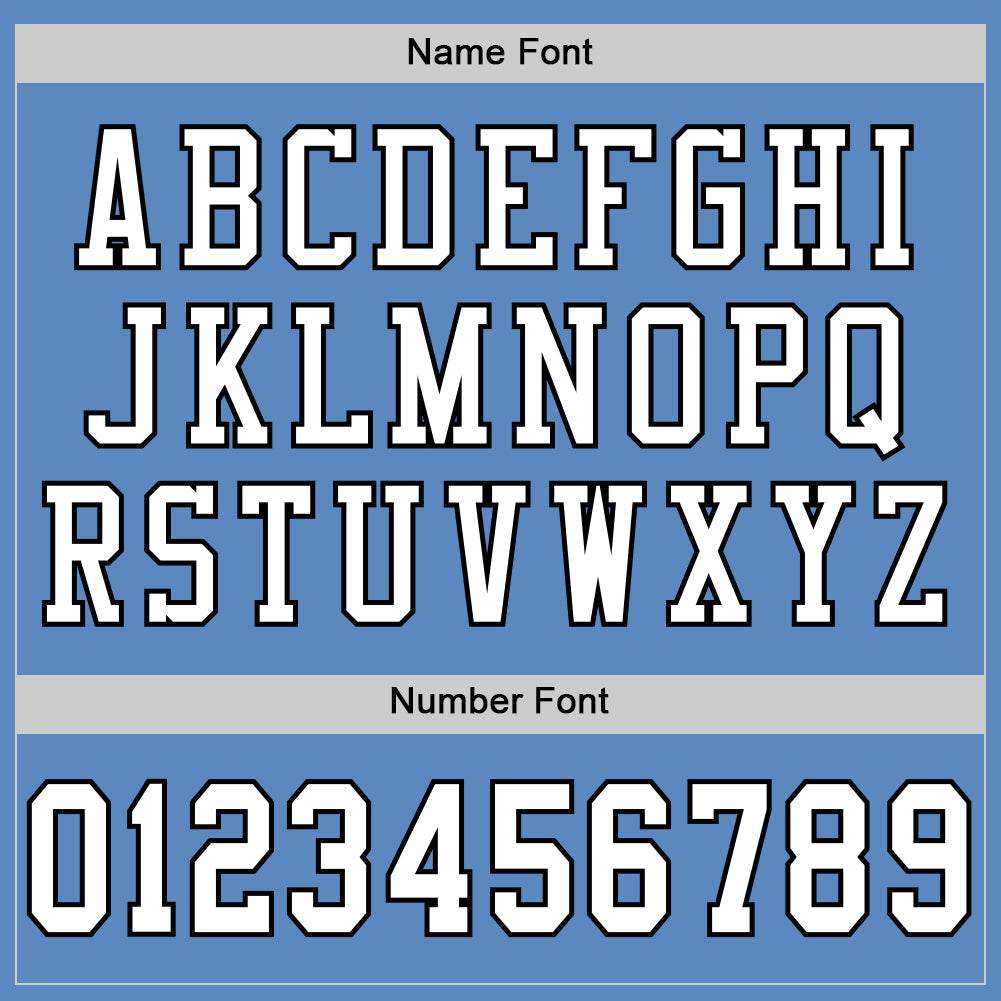 Custom Light Blue White-Black Mesh Authentic Football Jersey - Sky-Custom