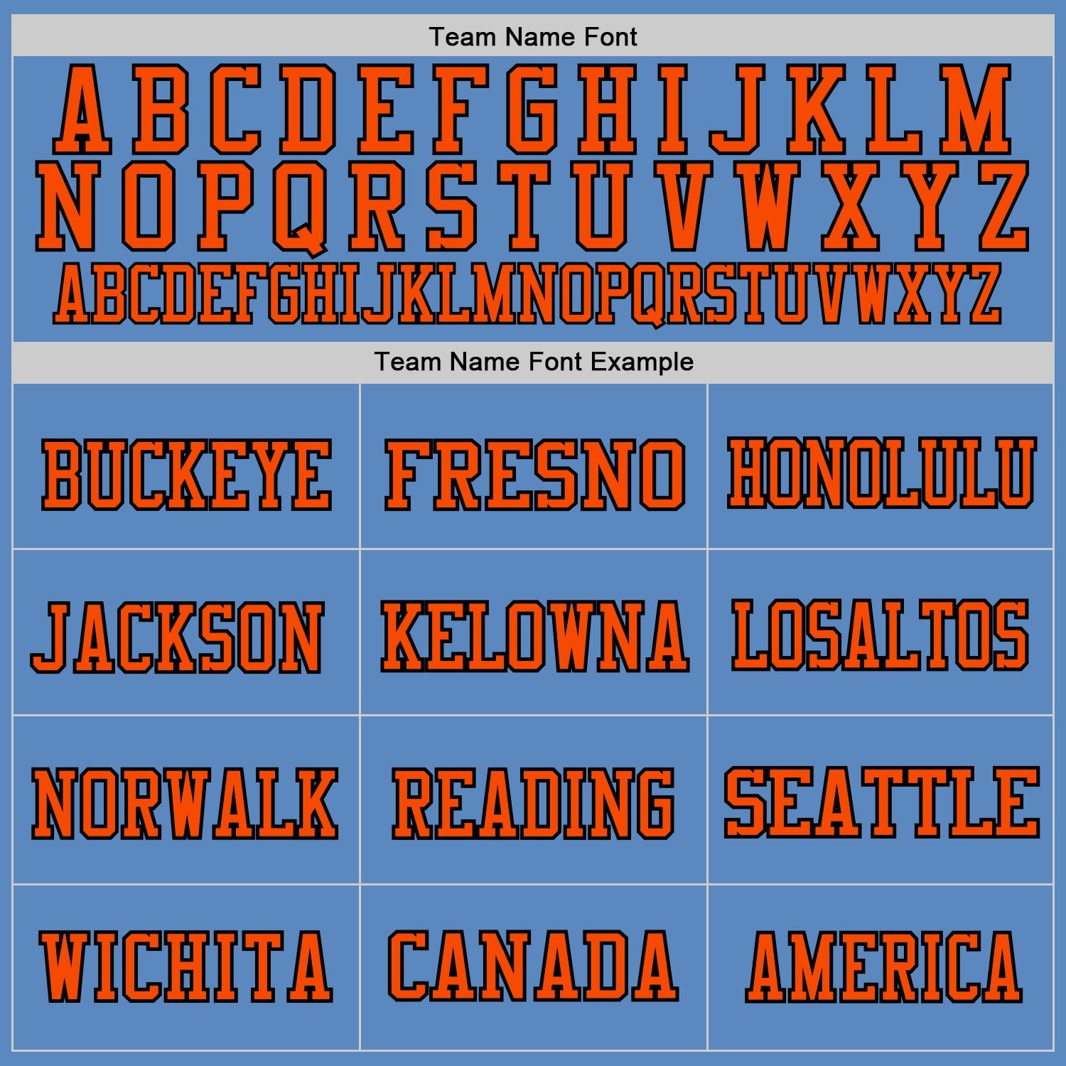 Custom Light Blue Orange-Black Mesh Authentic Football Jersey - Sky-Custom