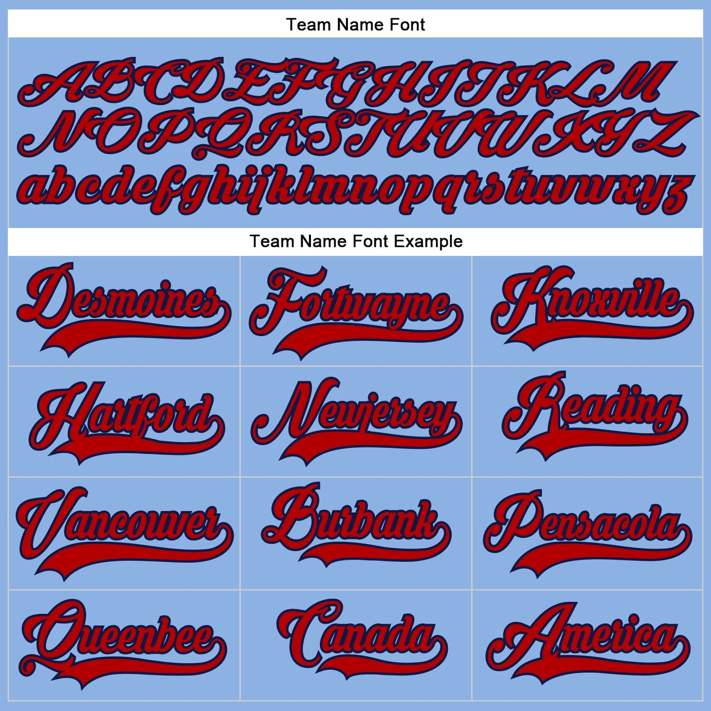 Custom Light Blue Red-Navy Hockey Lace Neck Jersey - Sky-Custom