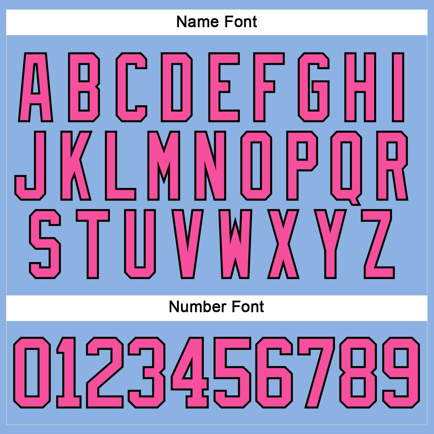 Custom Light Blue Pink-Black Hockey Lace Neck Jersey - Sky-Custom