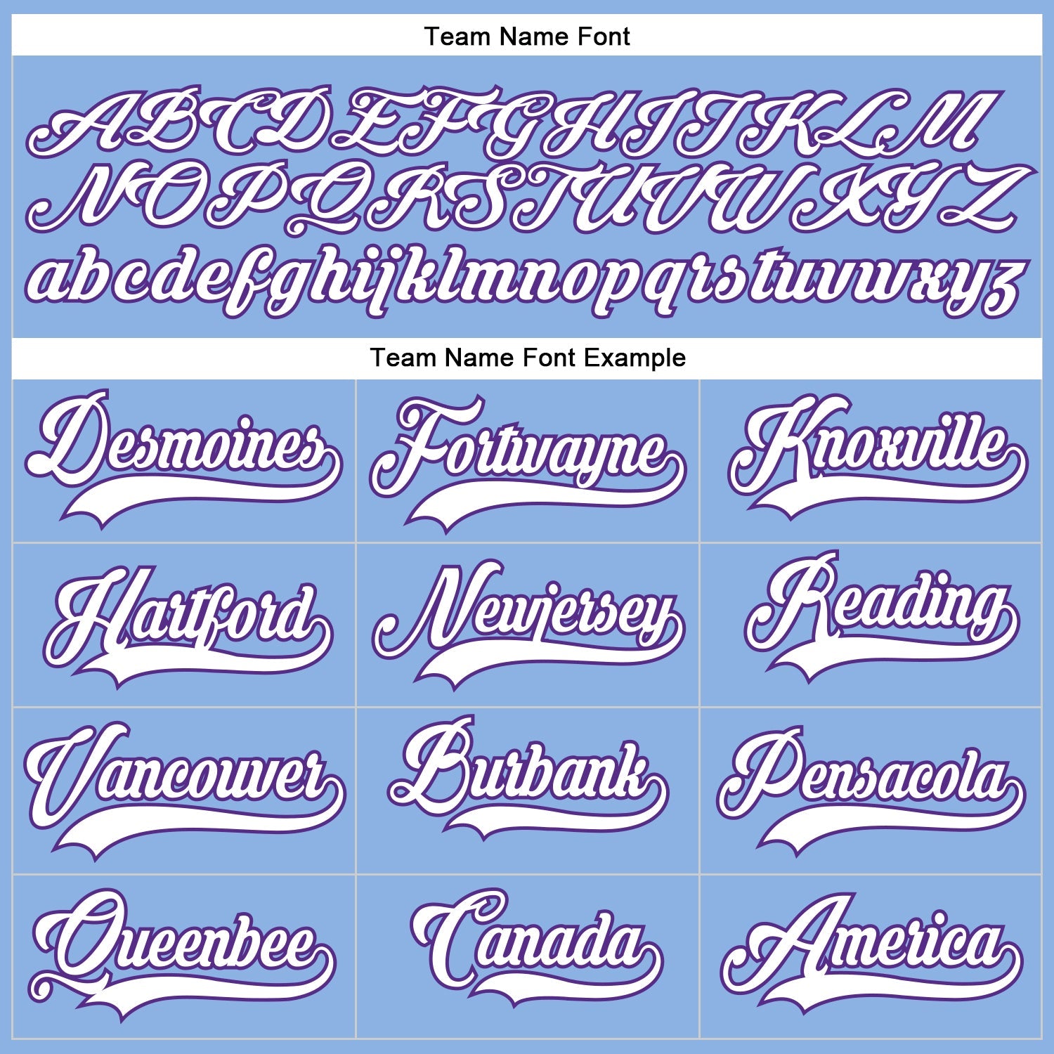 Custom Light Blue White-Purple Hockey Lace Neck Jersey - Sky-Custom