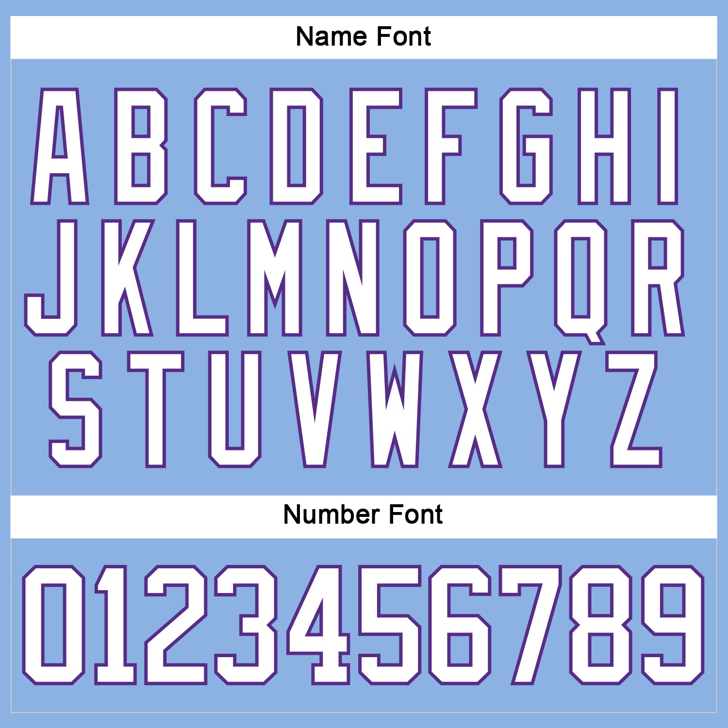 Custom Light Blue White-Purple Hockey Lace Neck Jersey - Sky-Custom