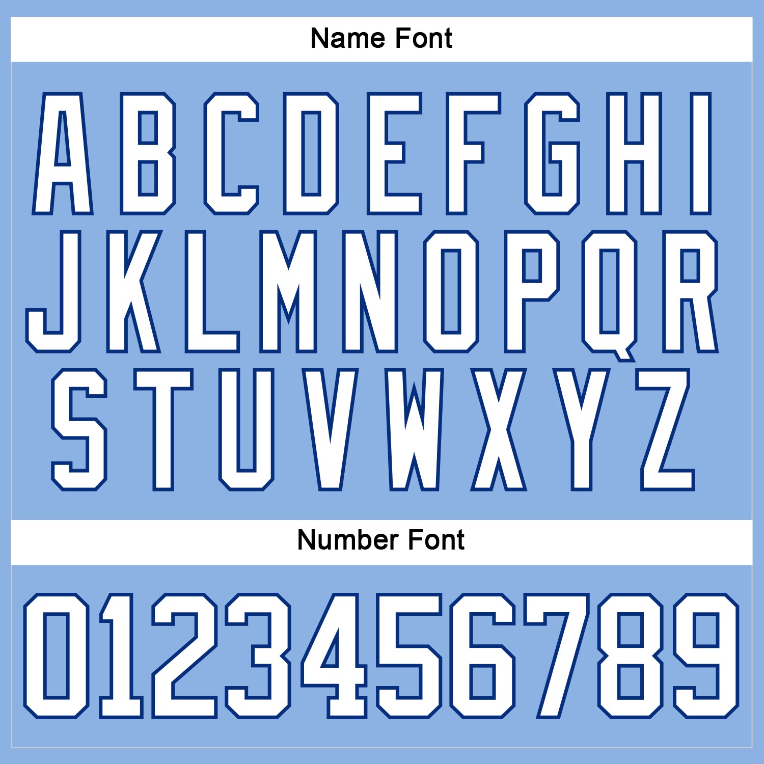 Custom Light Blue White-Royal Hockey Lace Neck Jersey - Sky-Custom