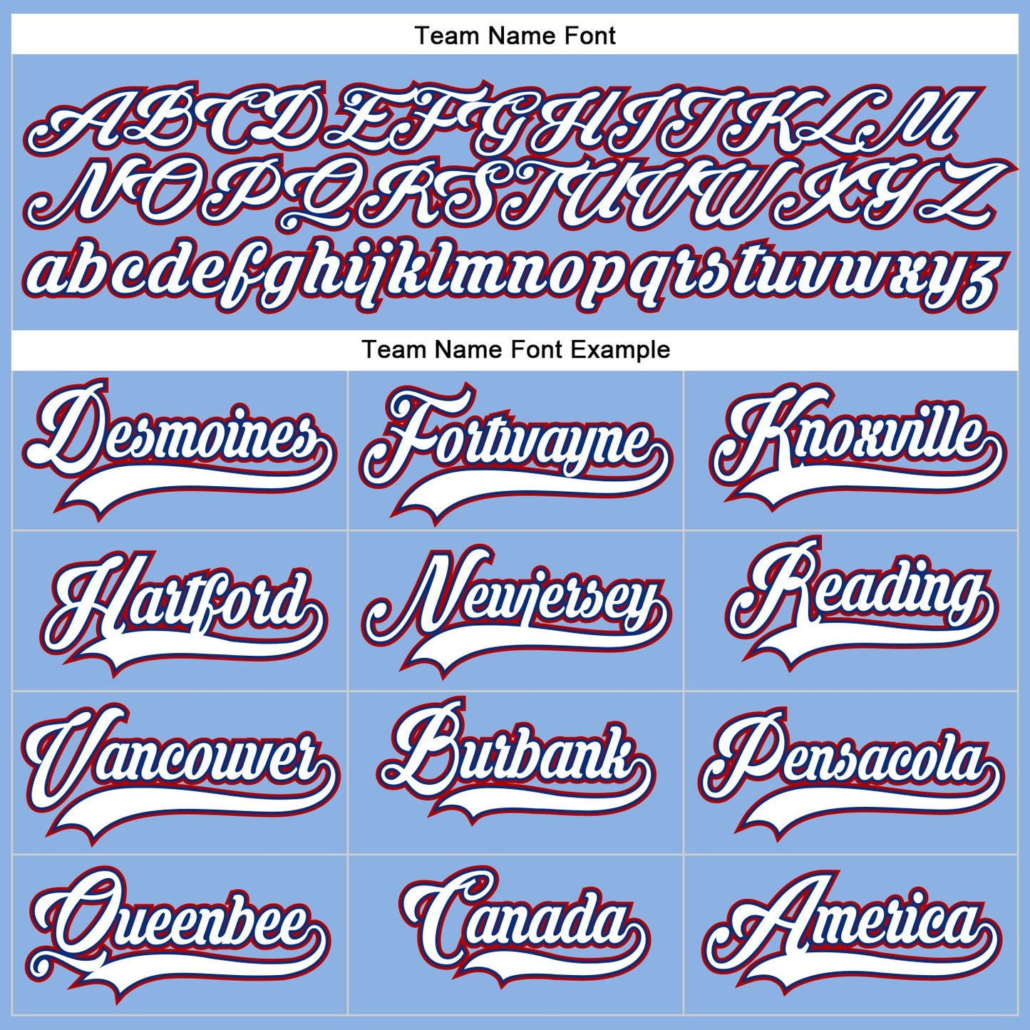 Custom Light Blue White Royal-Red Hockey Lace Neck Jersey - Sky-Custom