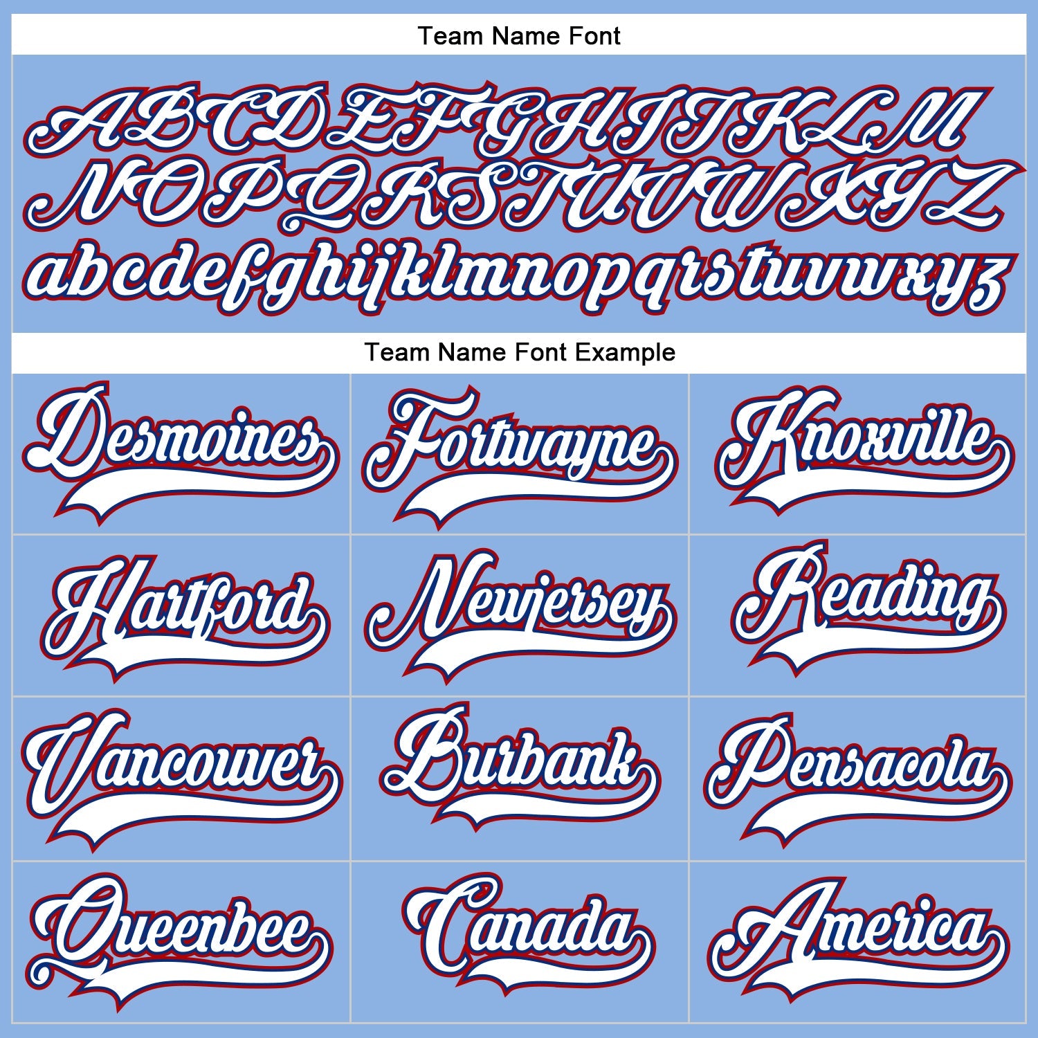 Custom Light Blue White Royal-Red Hockey Lace Neck Jersey - Sky-Custom