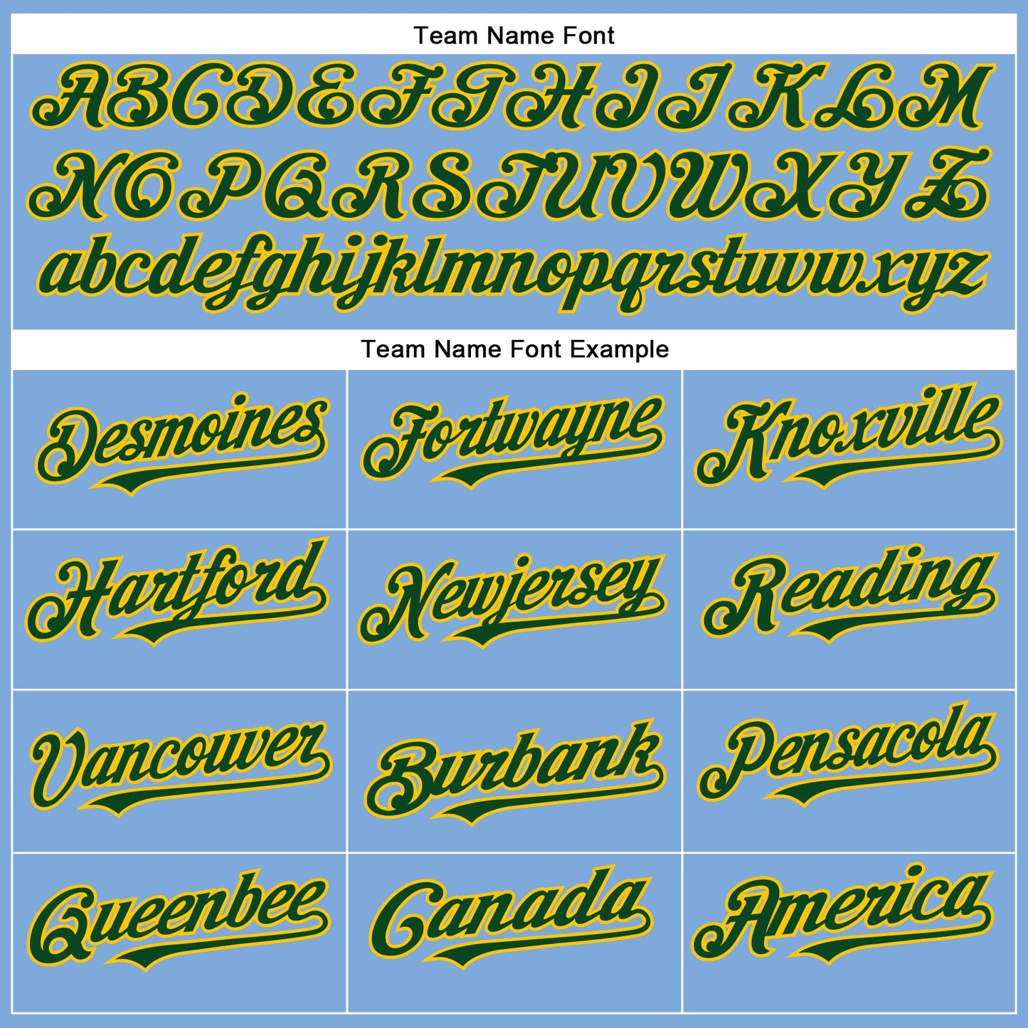 Custom Light Blue Green-Yellow Authentic Baseball Jersey - Sky-Custom