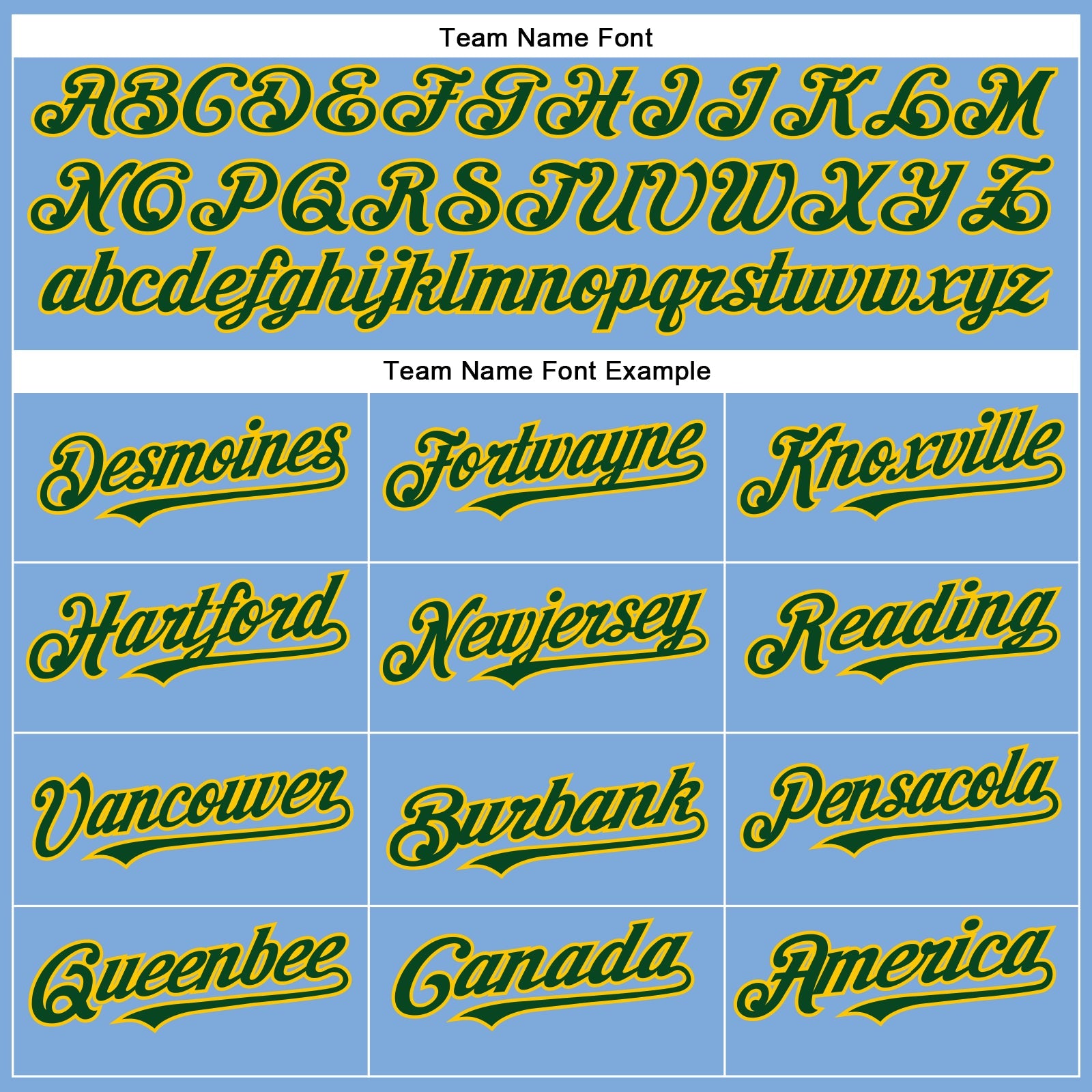 Custom Light Blue Green-Yellow Authentic Baseball Jersey - Sky-Custom