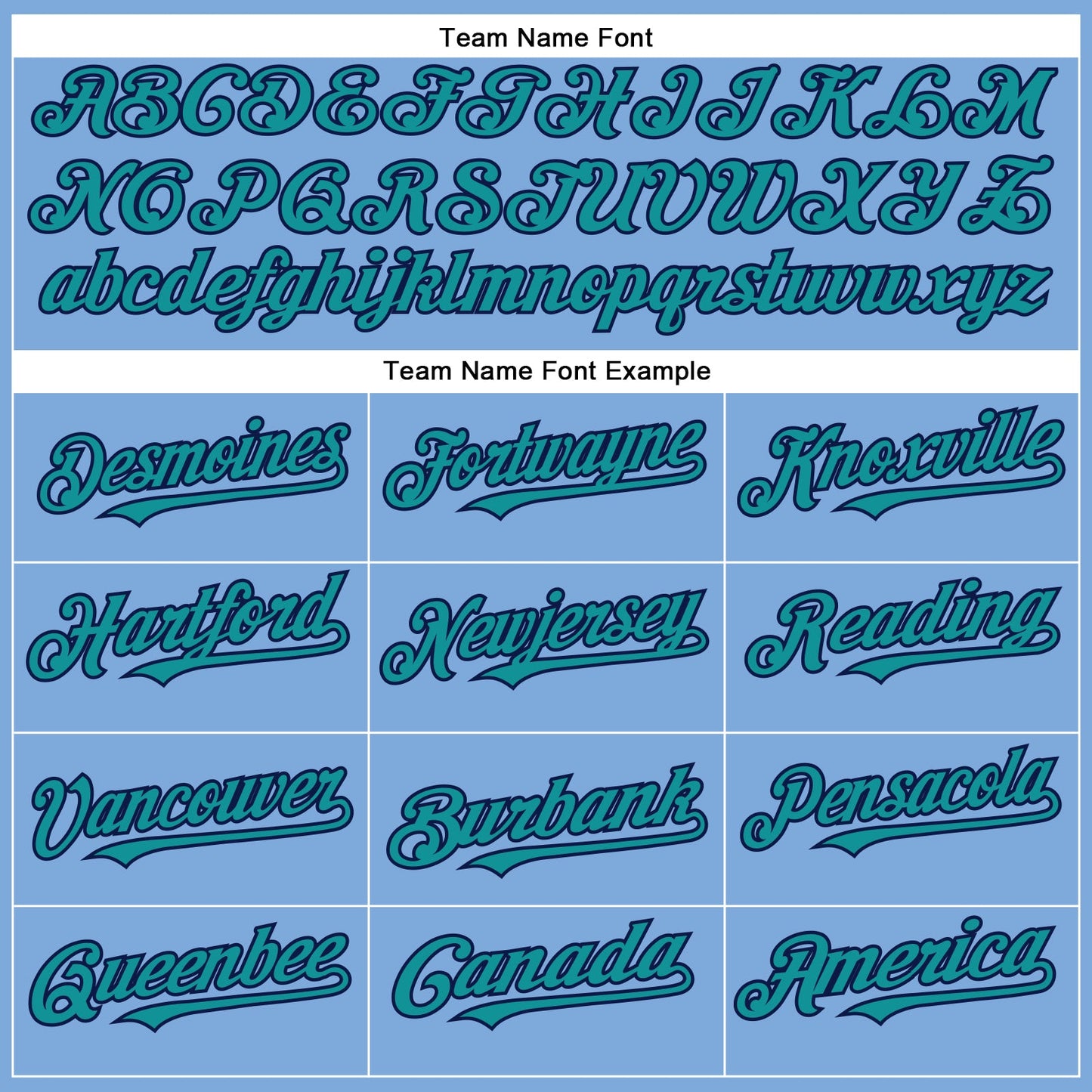 Custom Light Blue Teal-Navy Authentic Baseball Jersey - Sky-Custom