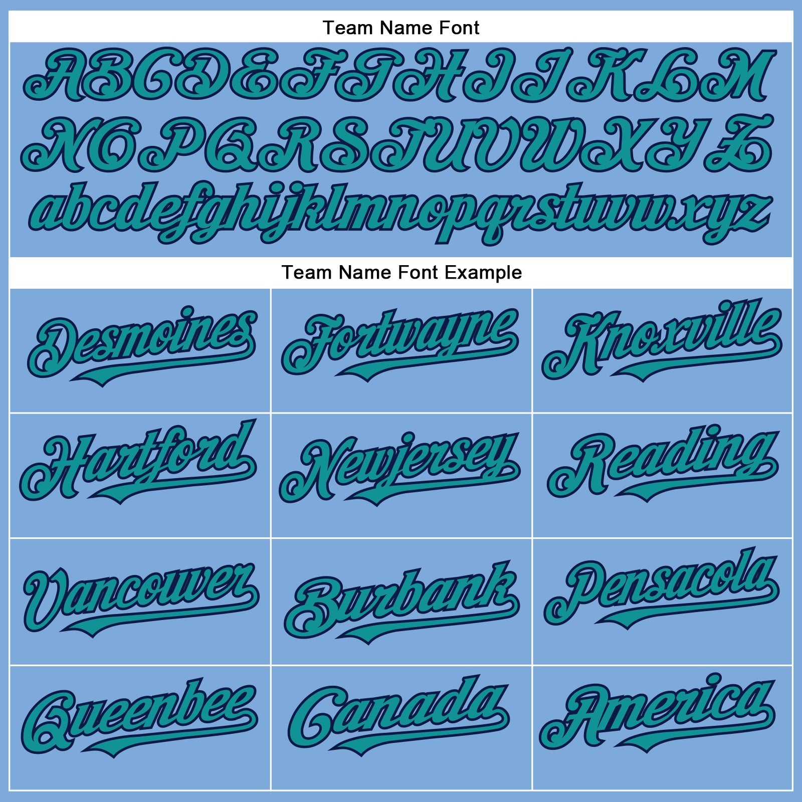 Custom Light Blue Teal-Navy Authentic Baseball Jersey - Sky-Custom