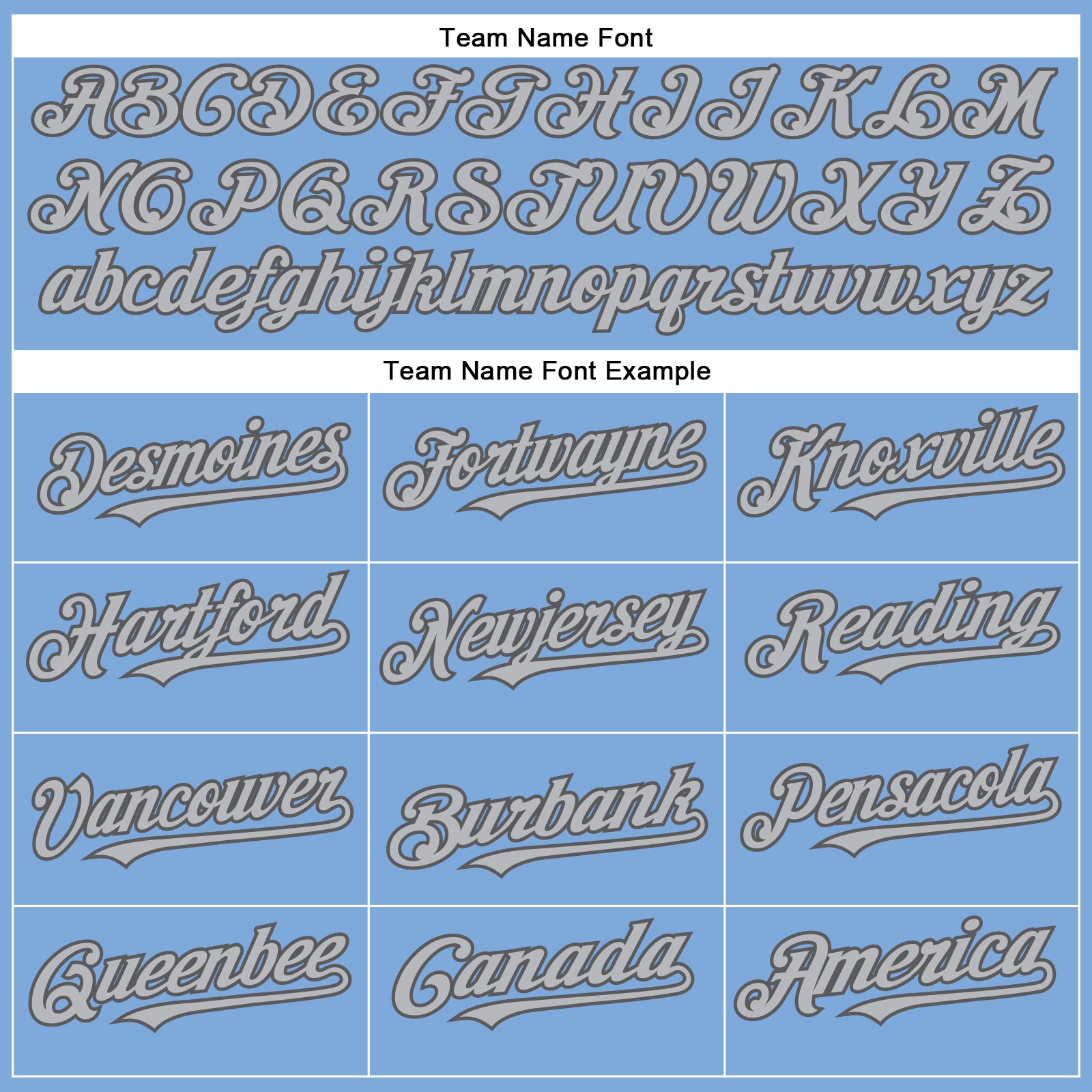 Custom Light Blue Gray-Steel Gray Authentic Baseball Jersey - Sky-Custom