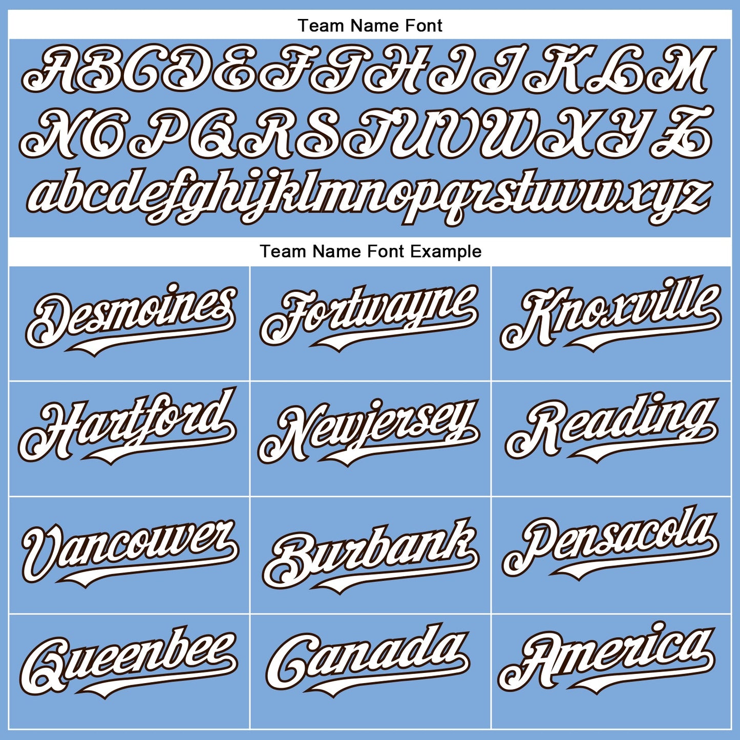 Custom Light Blue White-Brown Authentic Baseball Jersey - Sky-Custom