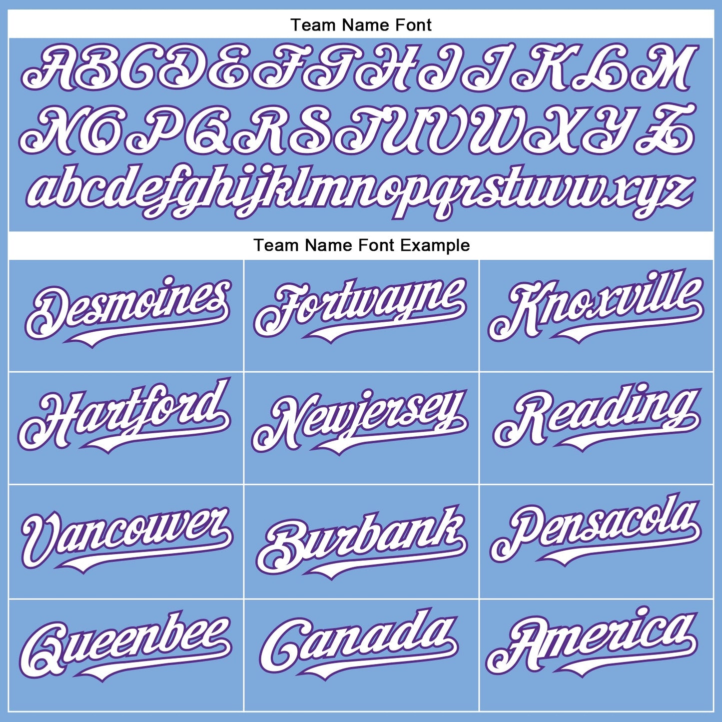 Custom Light Blue White-Purple Authentic Baseball Jersey - Sky-Custom