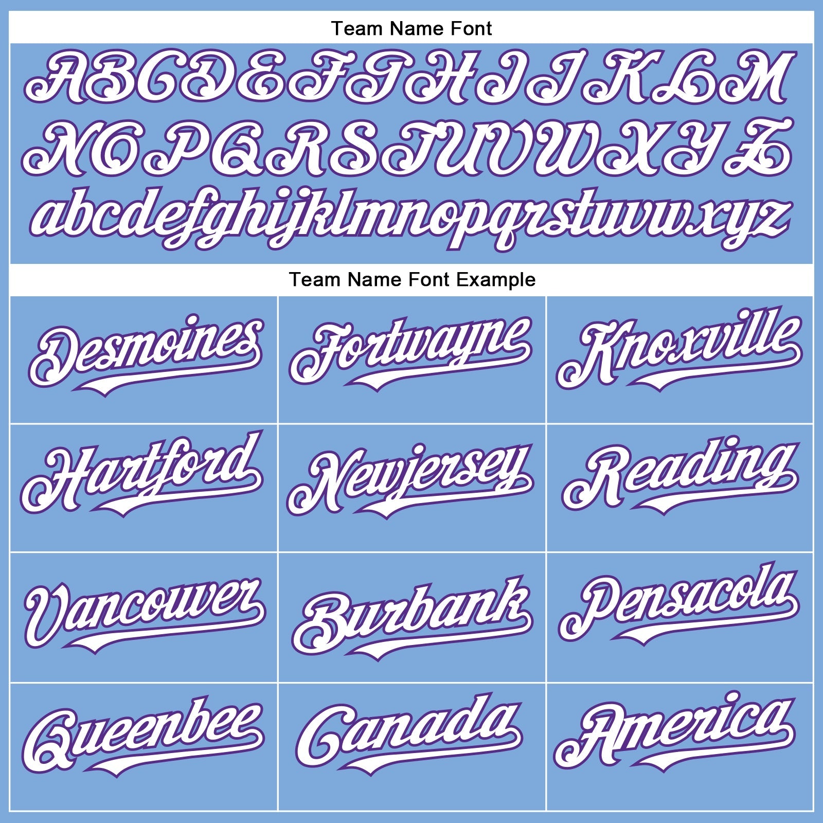 Custom Light Blue White-Purple Authentic Baseball Jersey - Sky-Custom