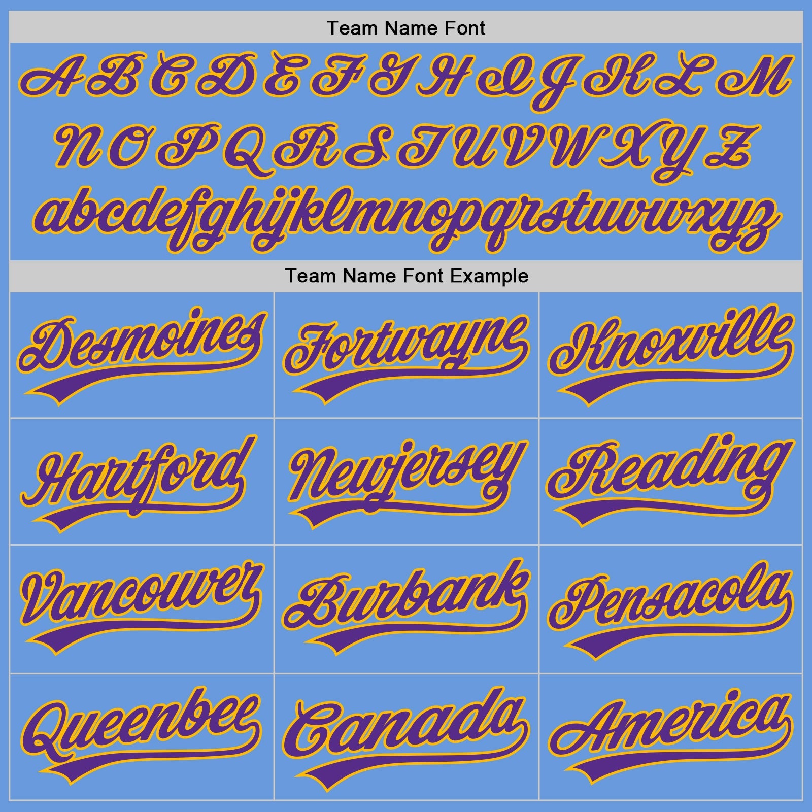 Custom Light Blue Purple-Gold Authentic Throwback Baseball Jersey - Sky-Custom
