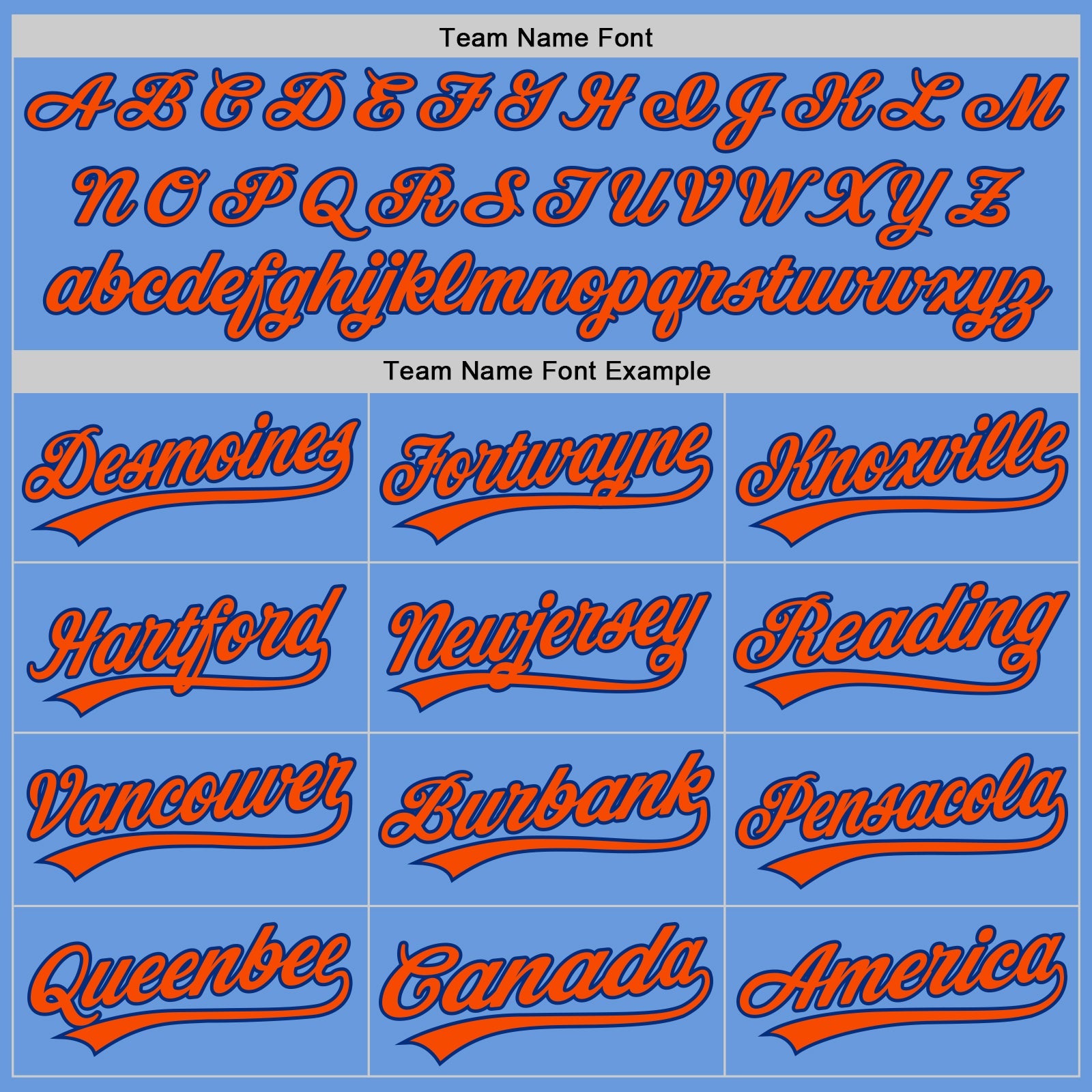 Custom Light Blue Orange-Royal Authentic Throwback Baseball Jersey - Sky-Custom