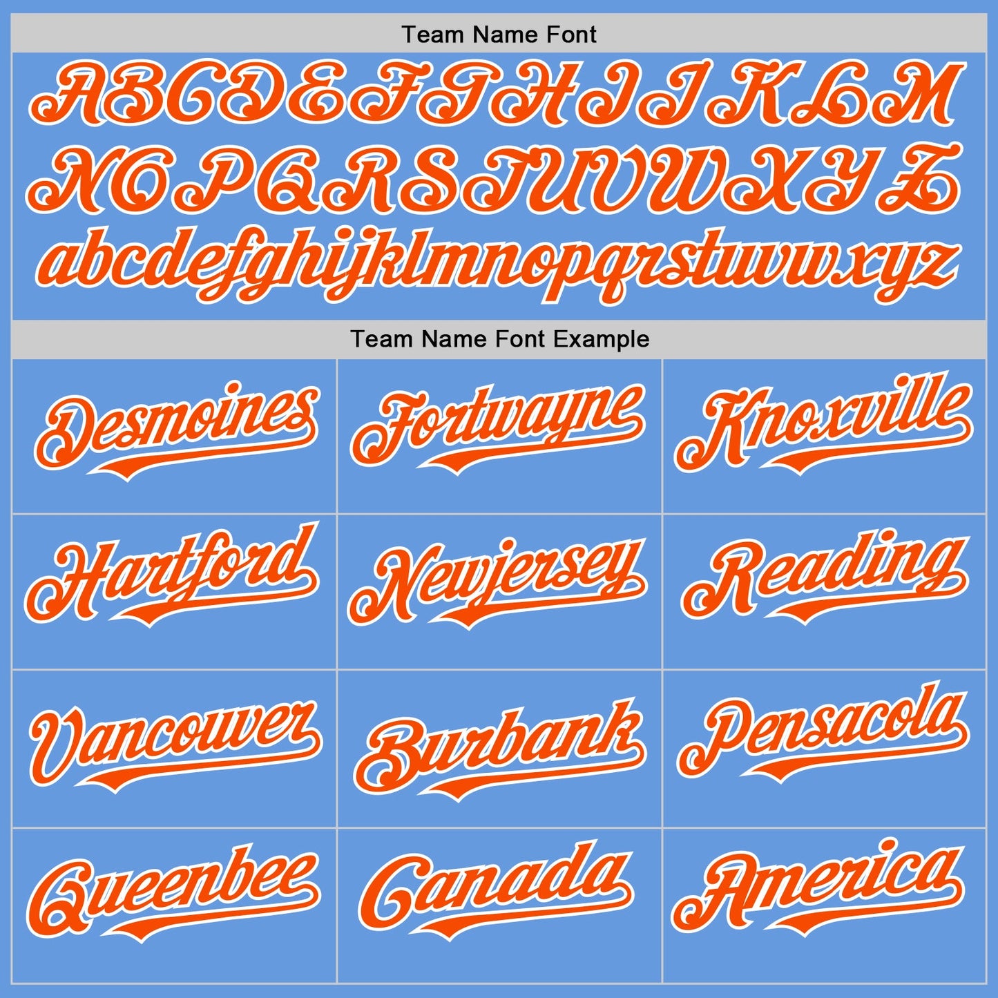Custom Light Blue Orange-White Mesh Authentic Throwback Baseball Jersey - Sky-Custom