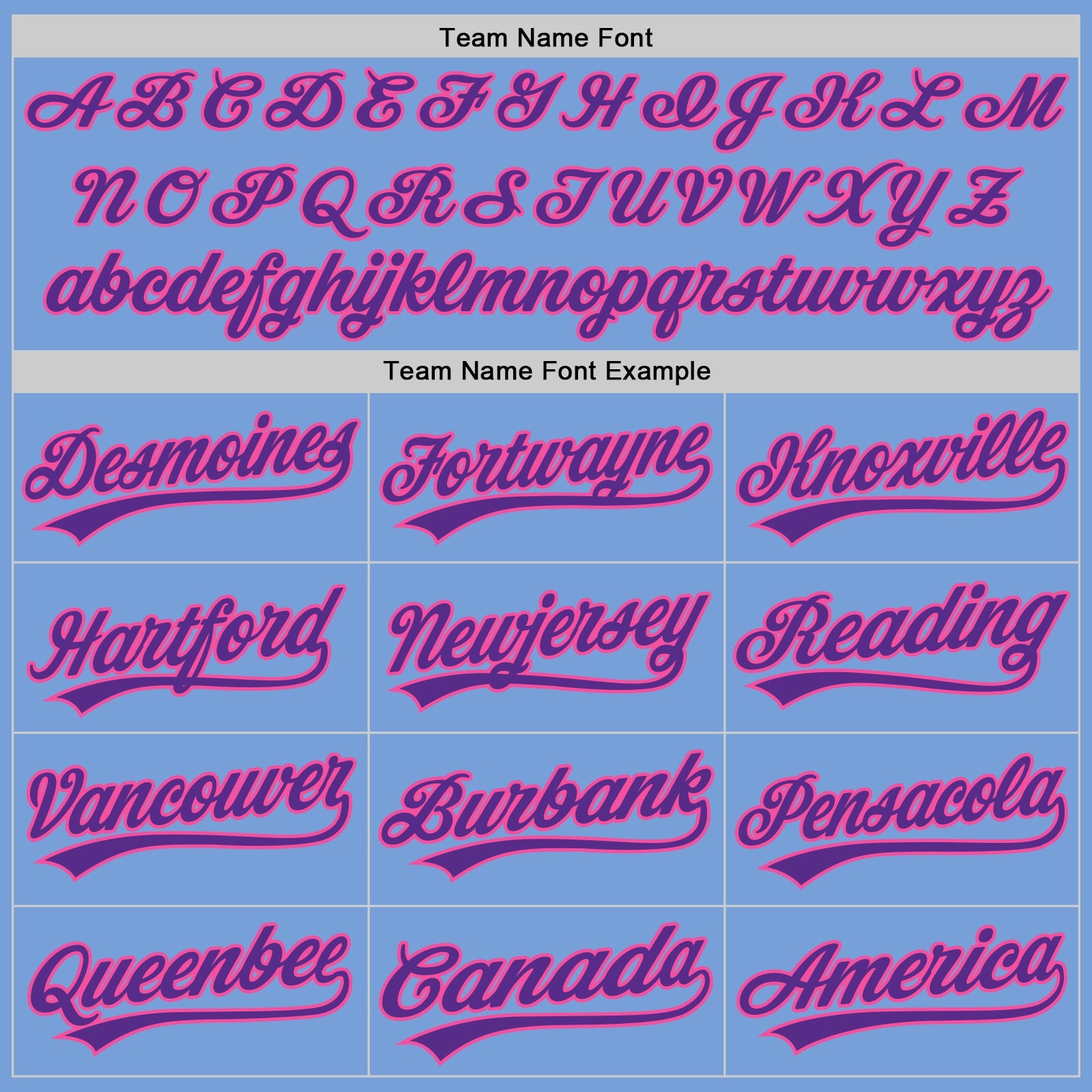 Custom Light Blue Pink-Purple Authentic Baseball Jersey - Sky-Custom