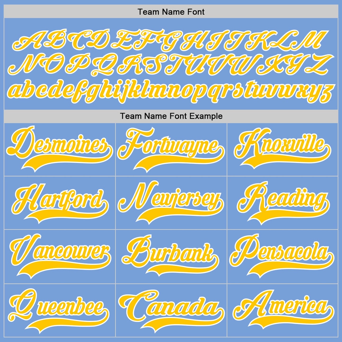 Custom Light Blue Yellow-White Hockey Lace Neck Jersey - Sky-Custom