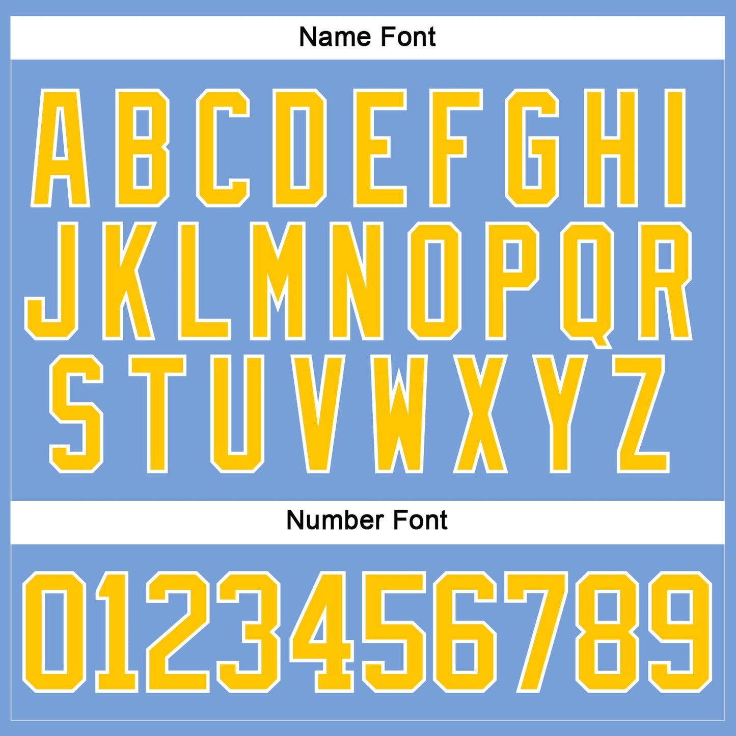 Custom Light Blue Yellow-White Hockey Lace Neck Jersey - Sky-Custom