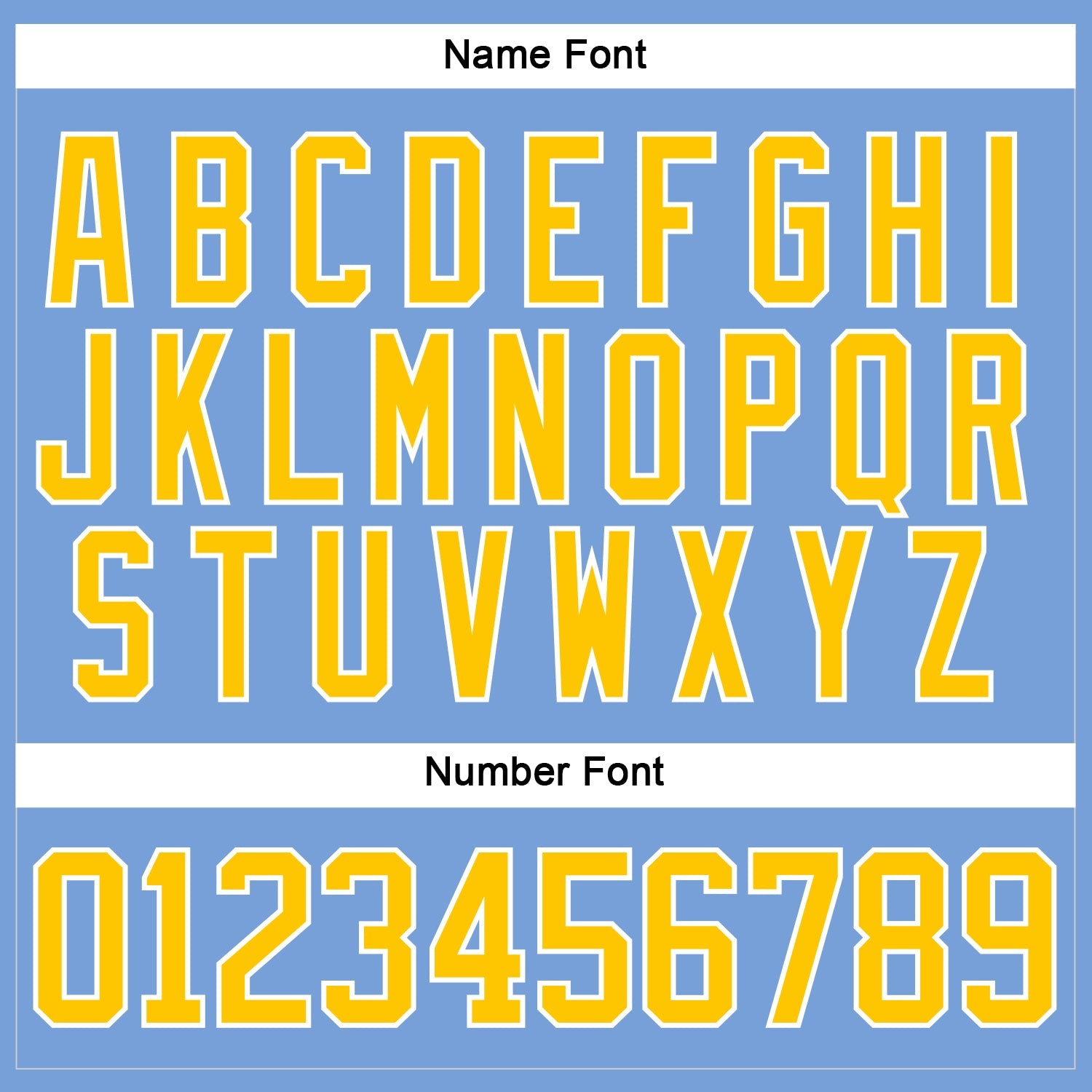 Custom Light Blue Yellow-White Hockey Lace Neck Jersey - Sky-Custom