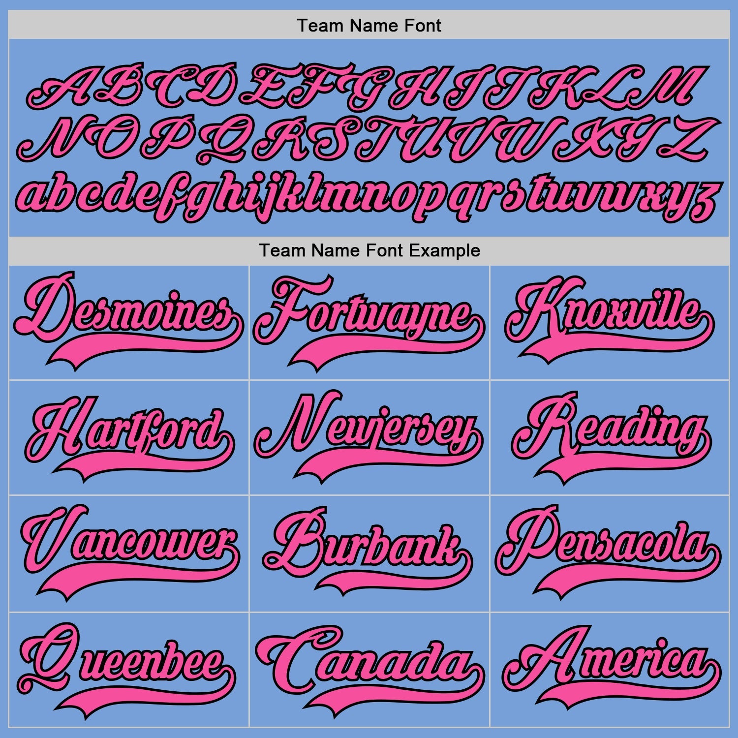 Custom Light Blue Pink-Black Hockey Lace Neck Jersey - Sky-Custom