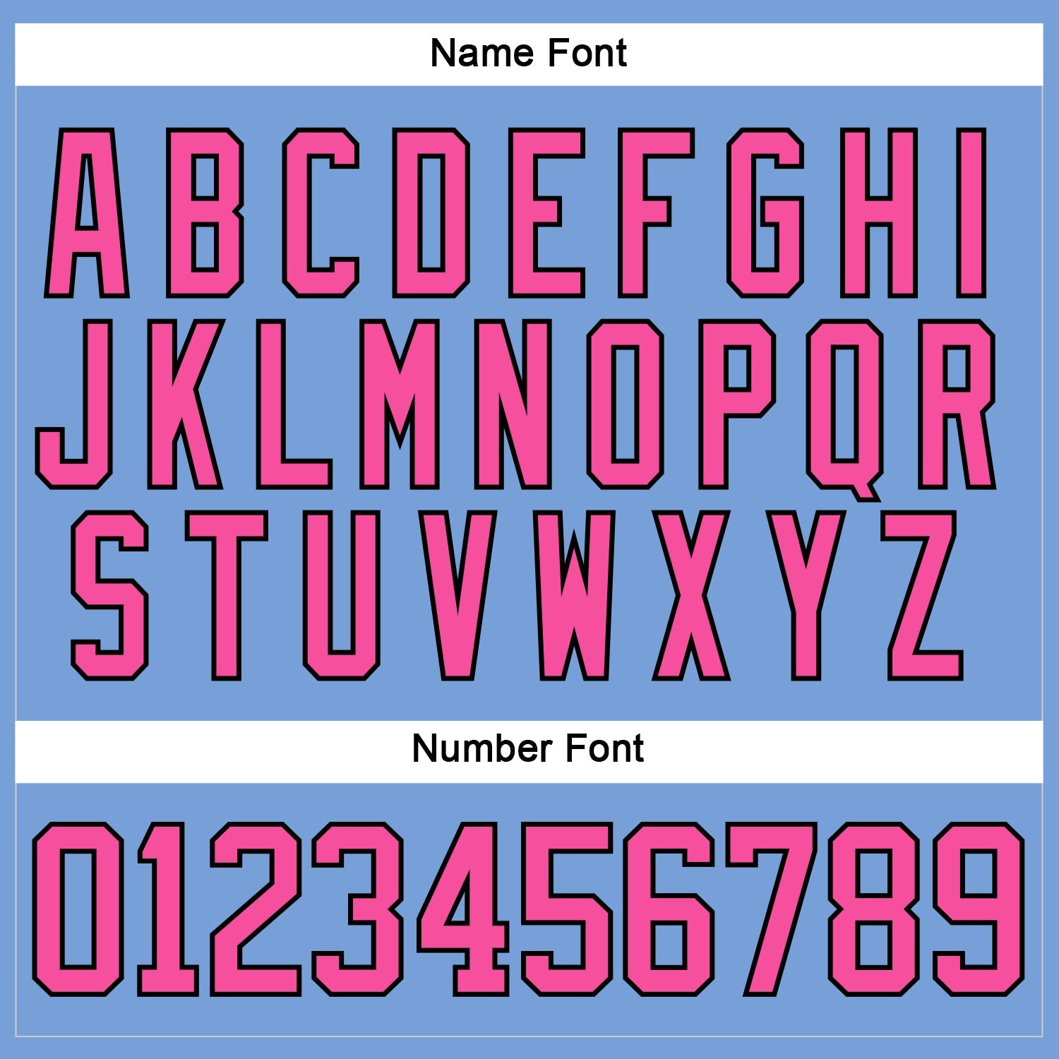 Custom Light Blue Pink-Black Hockey Lace Neck Jersey - Sky-Custom