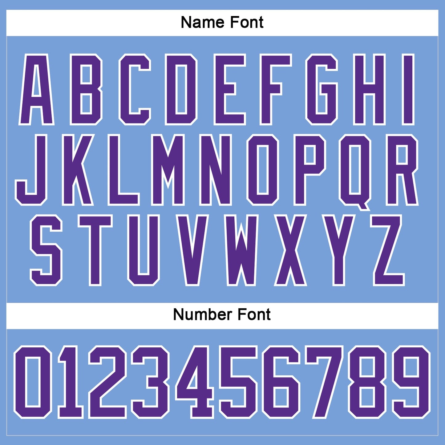 Custom Light Blue Purple-White Hockey Lace Neck Jersey - Sky-Custom