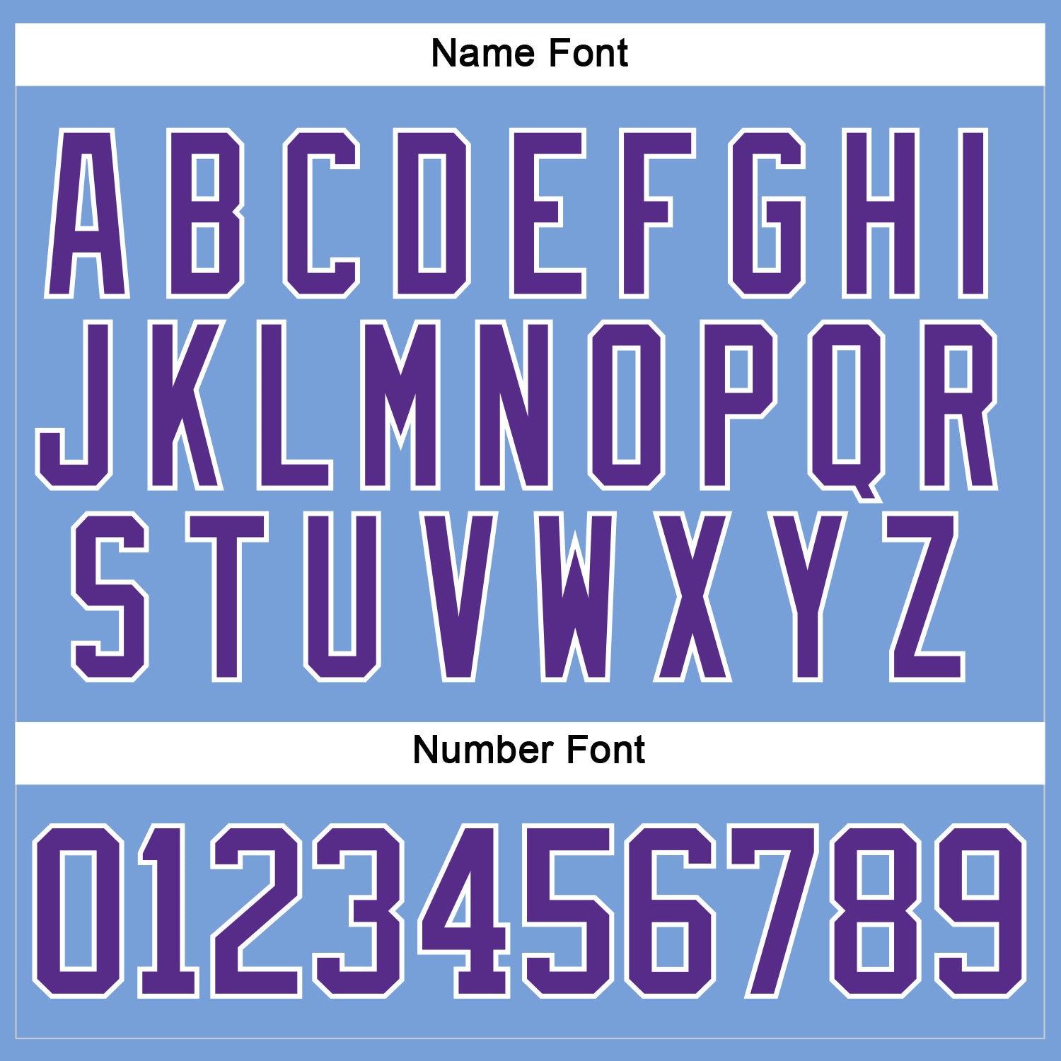 Custom Light Blue Purple-White Hockey Lace Neck Jersey - Sky-Custom