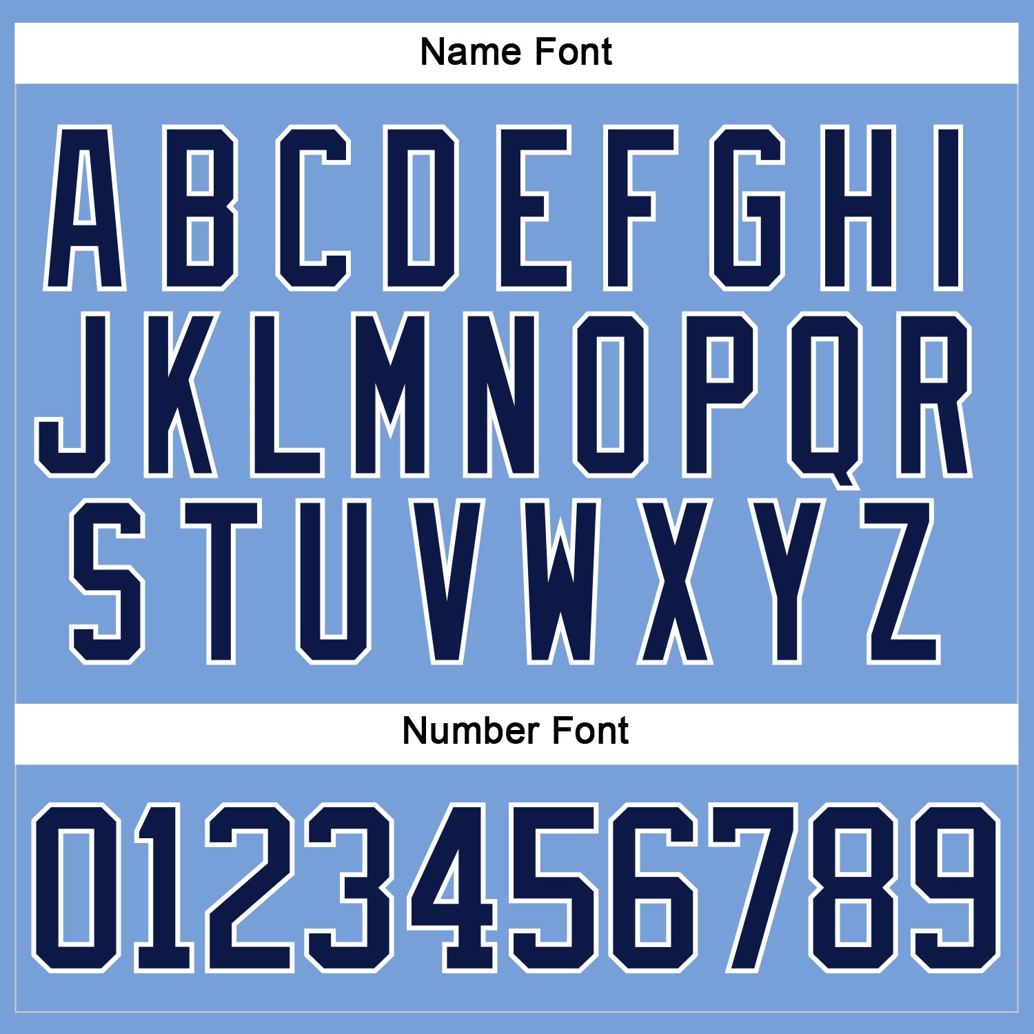 Custom Light Blue Navy-White Hockey Lace Neck Jersey - Sky-Custom